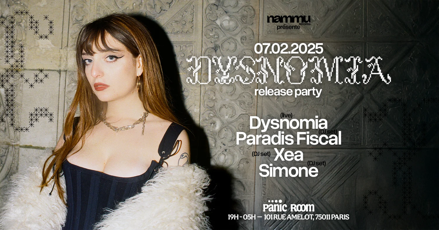 Nammu Records Présente : Dysnomia Release Party Cover