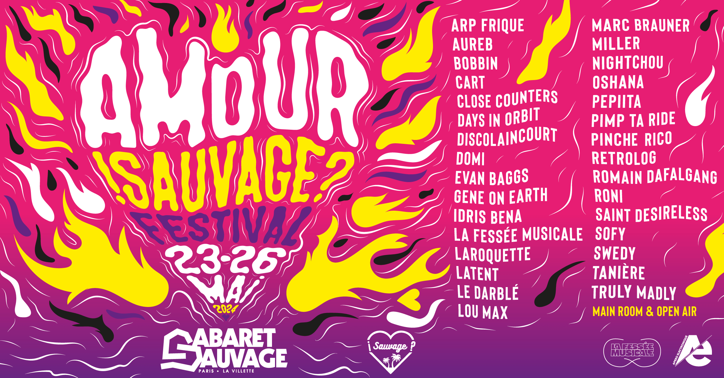 ¡Amour Sauvage Festival#2? Cover