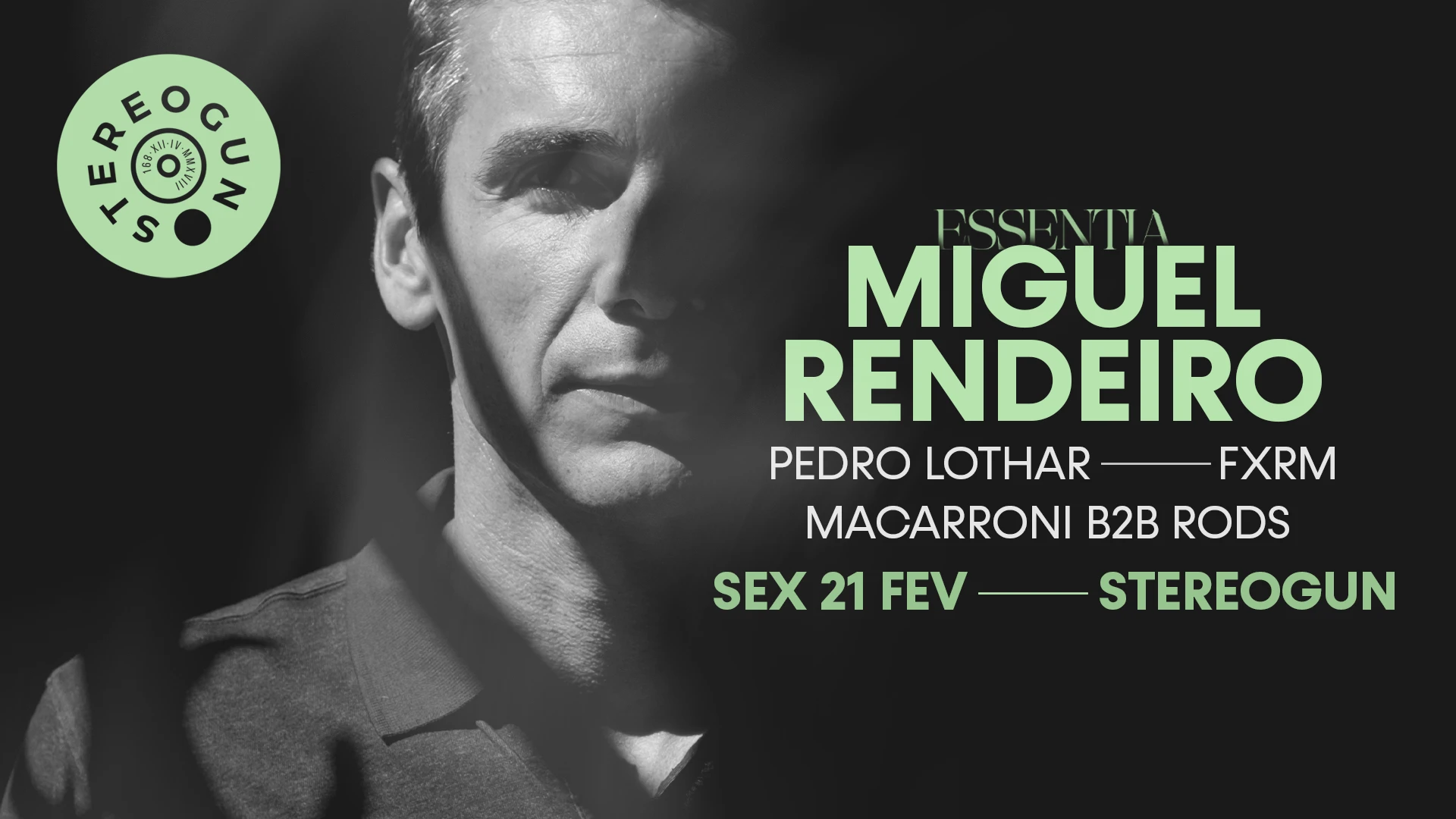 Essentia - Miguel Rendeiro Na Stereogun Cover