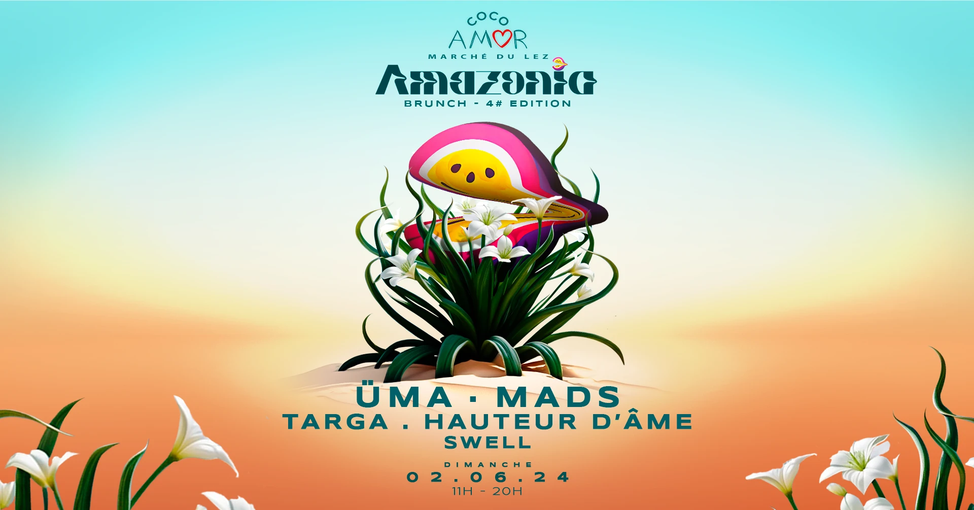 Jungle Brunch - Open Air Cover