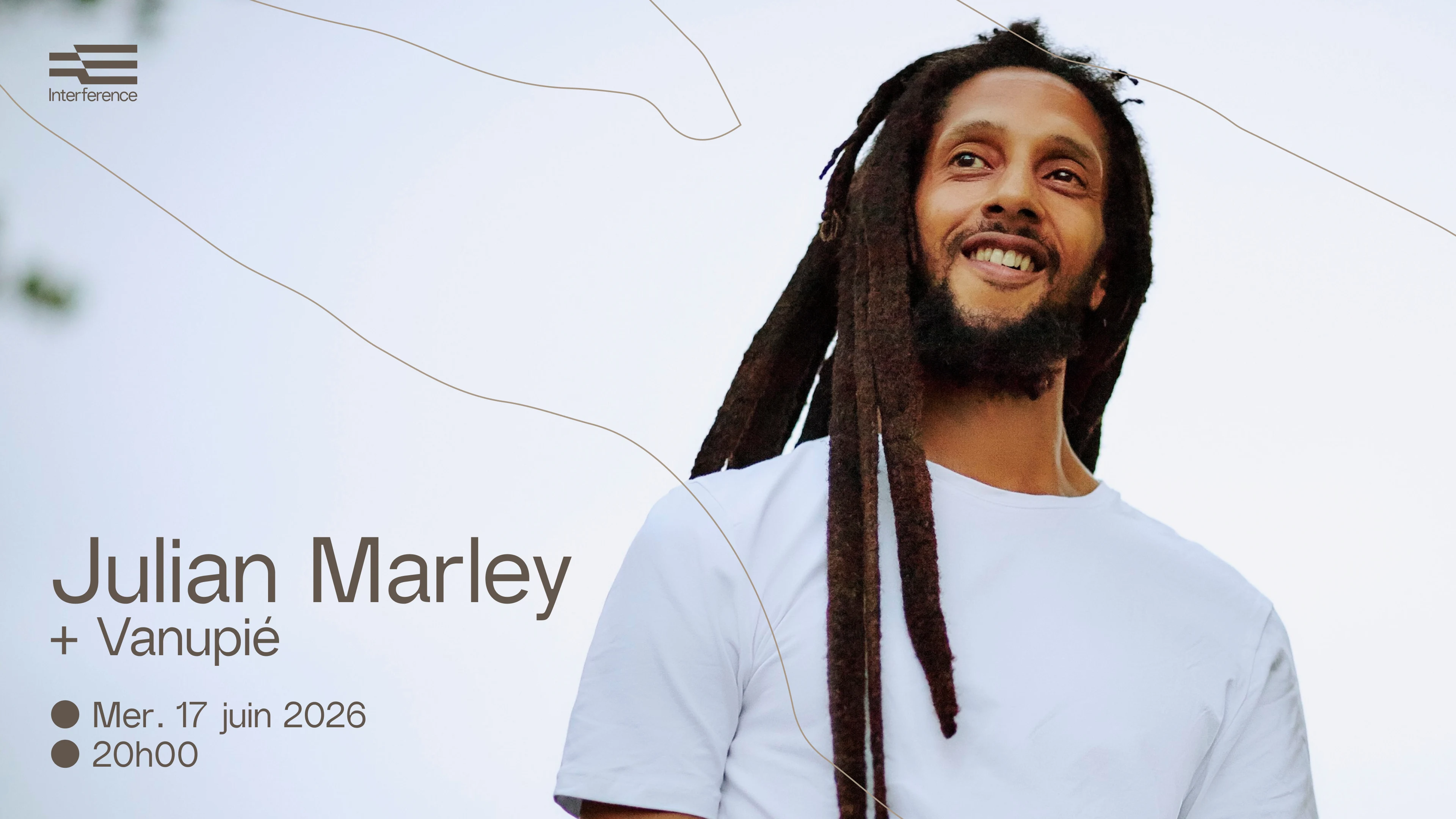 Julian Marley + Vanupié — Inteference Cover