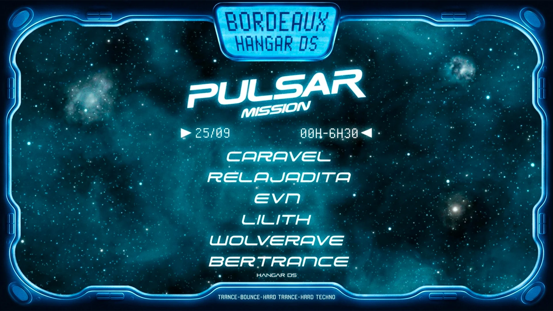 Pulsar Mission : Caravel, Relajadita, Evn & More Cover