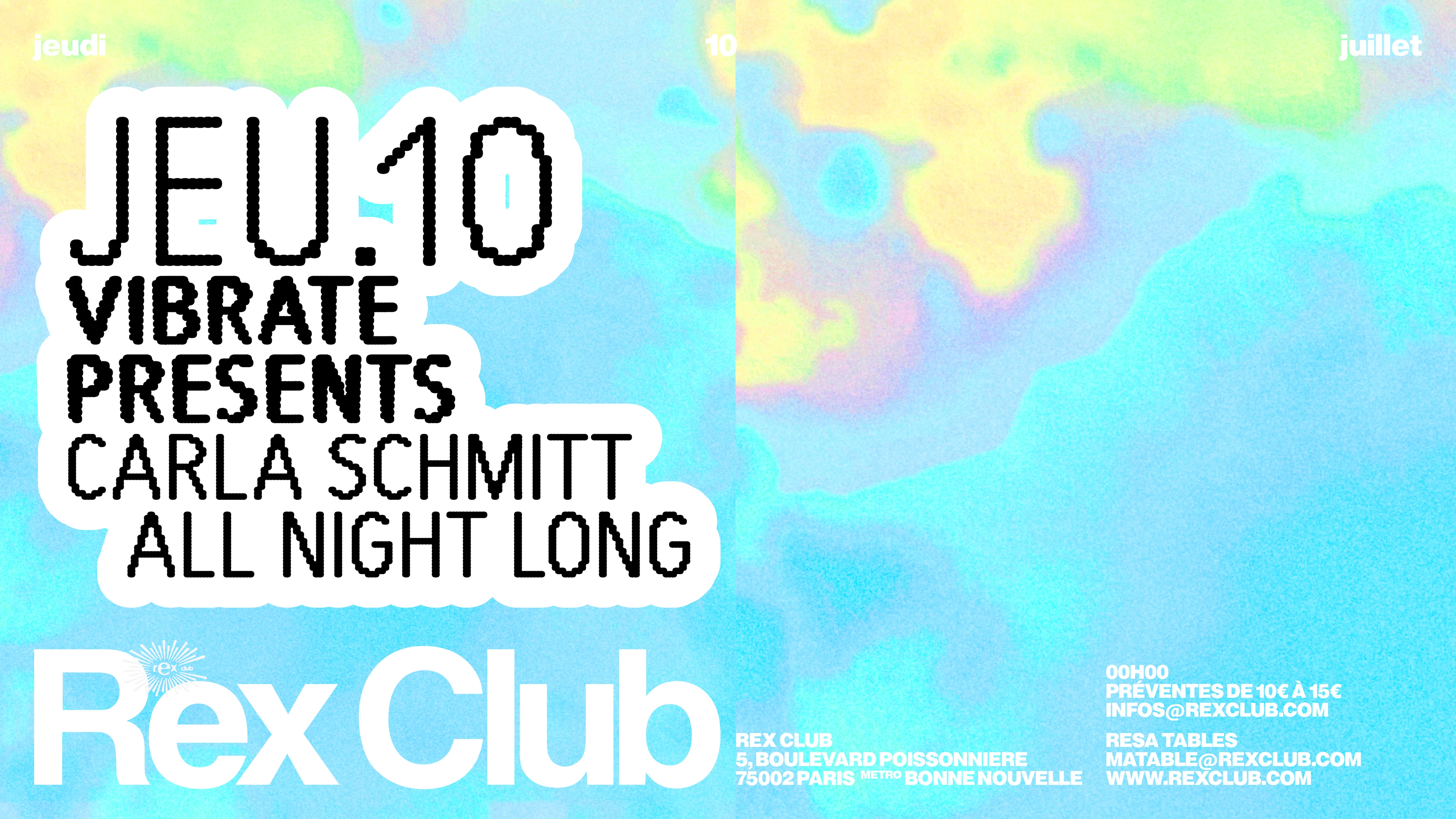 Vibrate Presents: Carla Schmitt All Night Long Cover