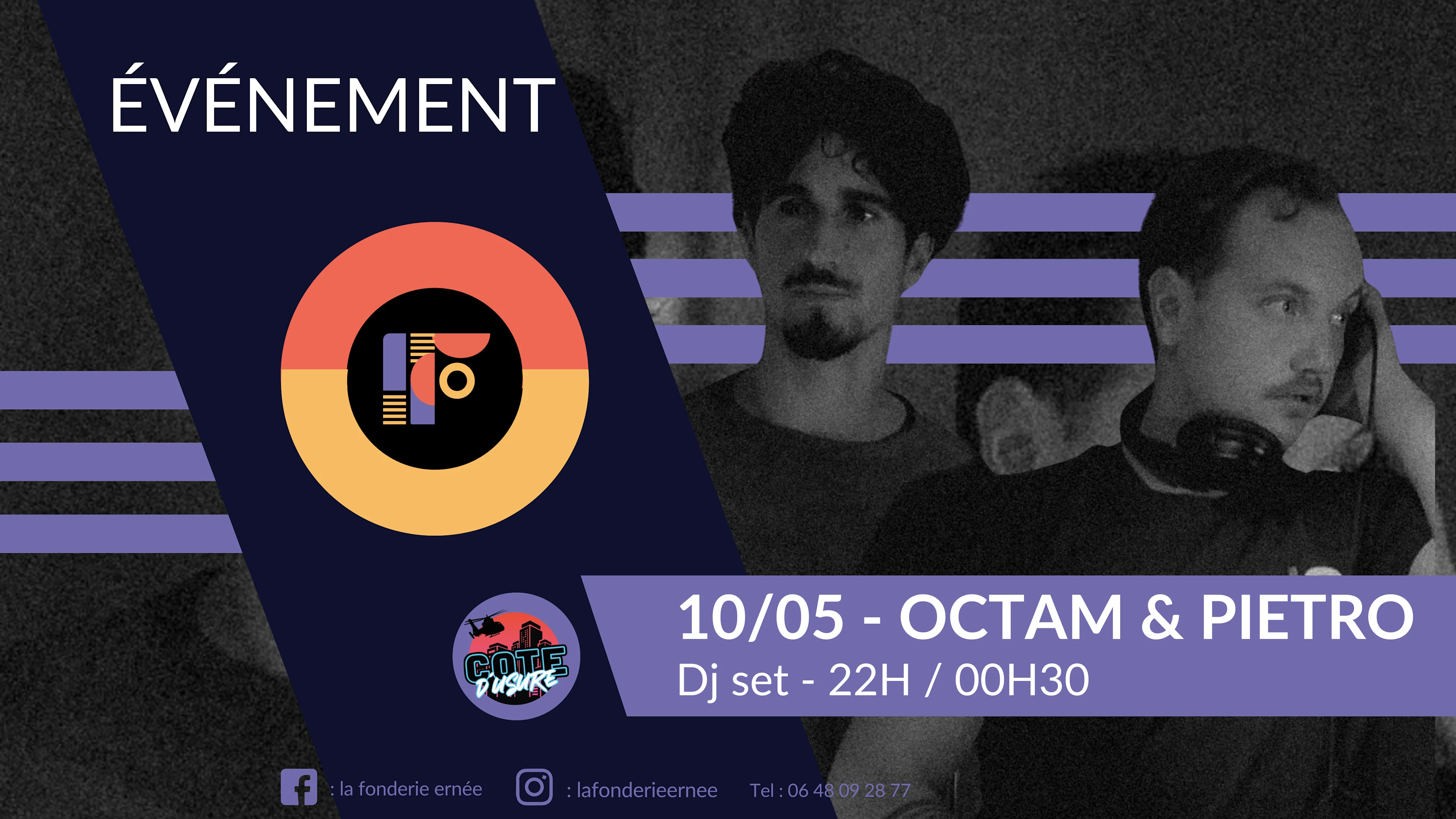 Octam & Pietro À La Fonderie ! Cover