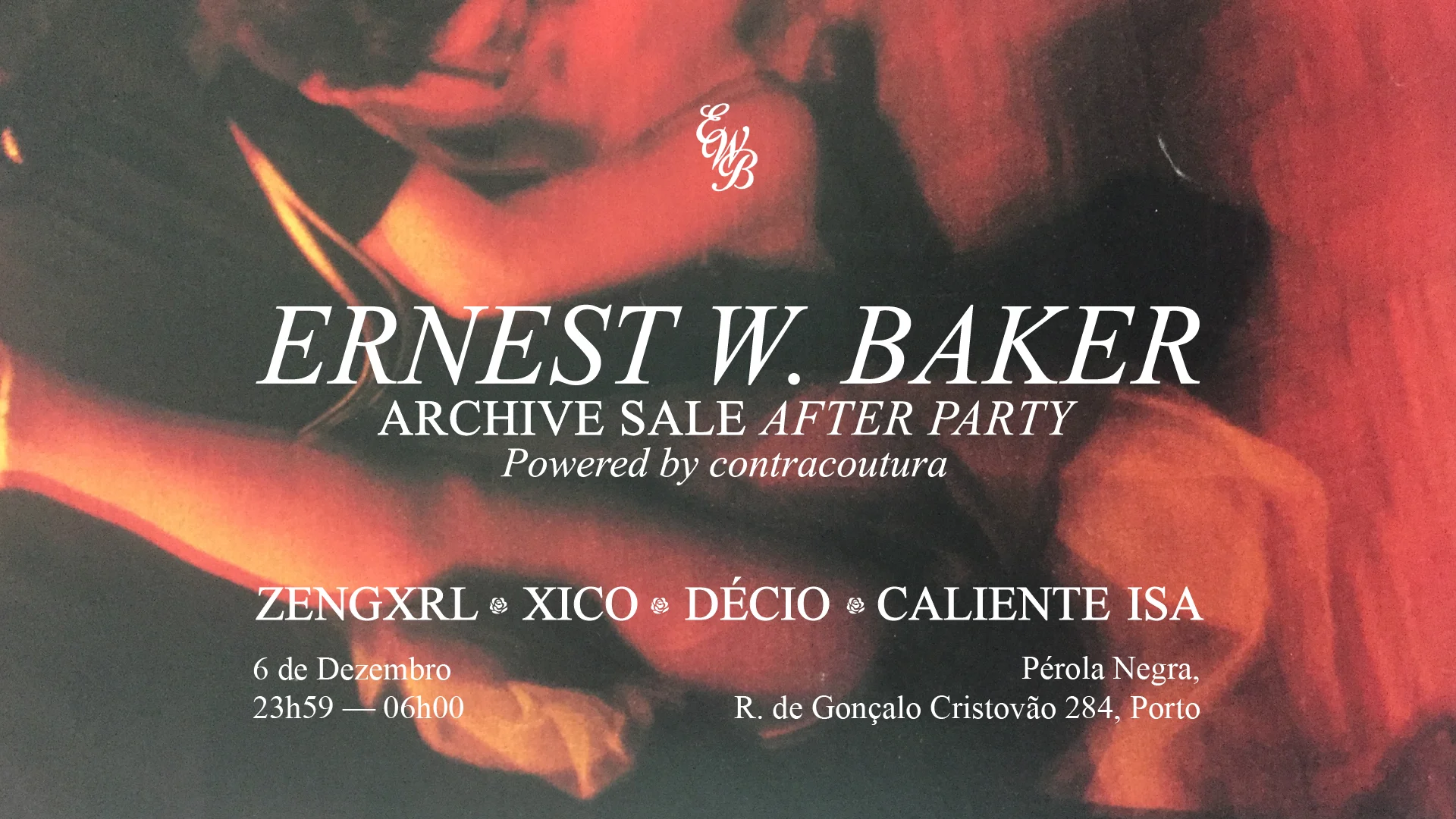 Ernest W. Baker Archive Sale Afterparty Cover