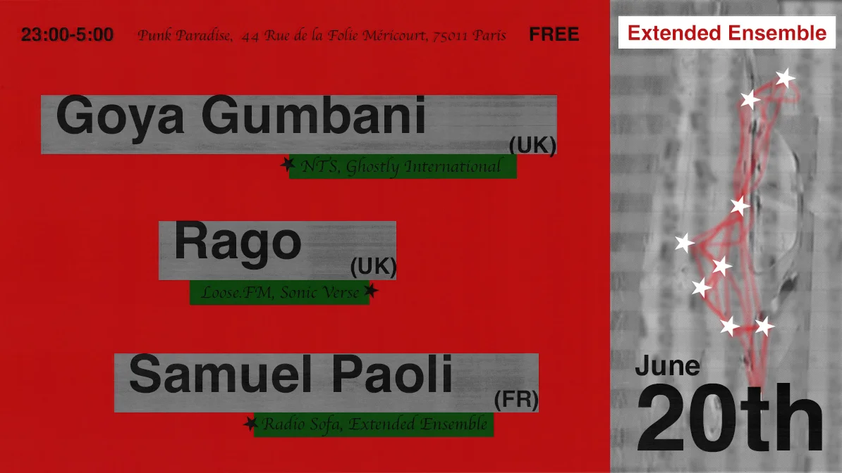 Extended Ensemble With Goya Gumbani, Rago, Samuel Paoli Cover