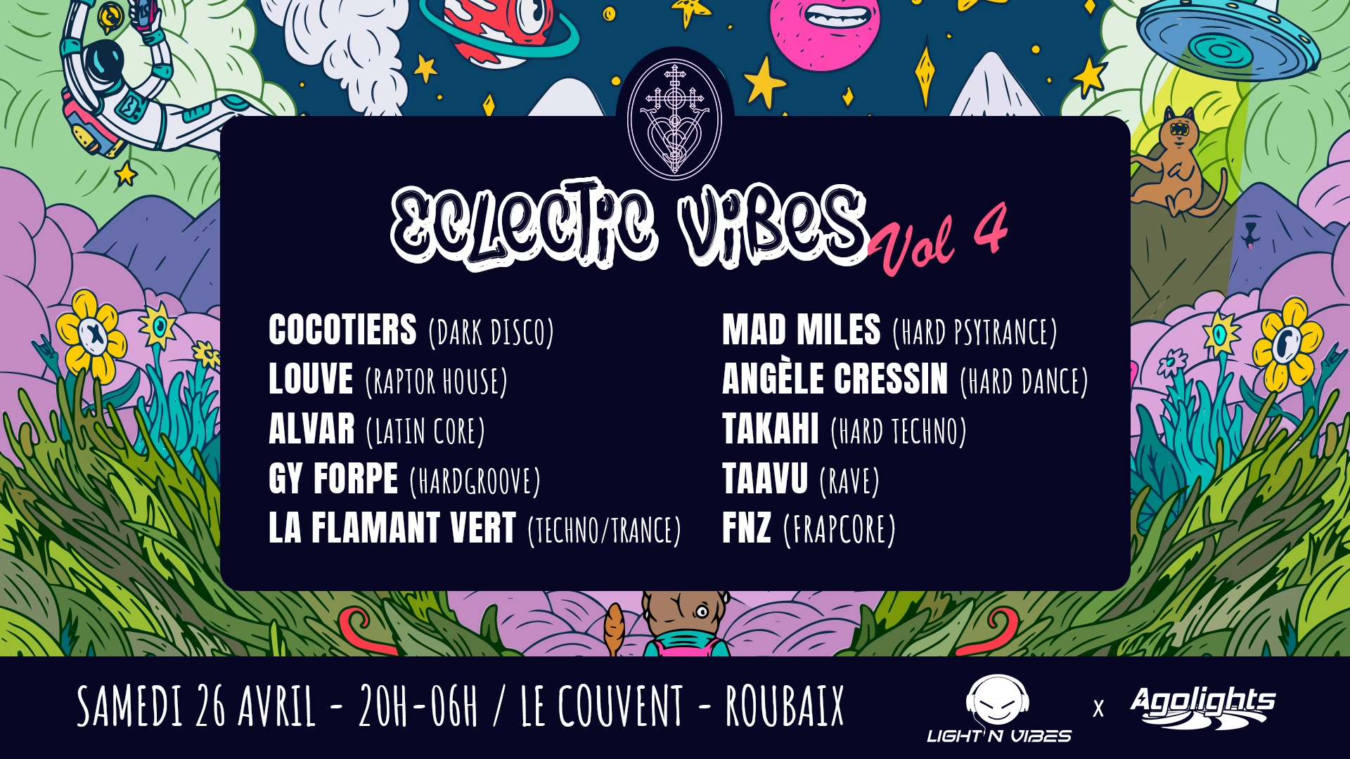 Eclectic Vibes Vol.4 Cover