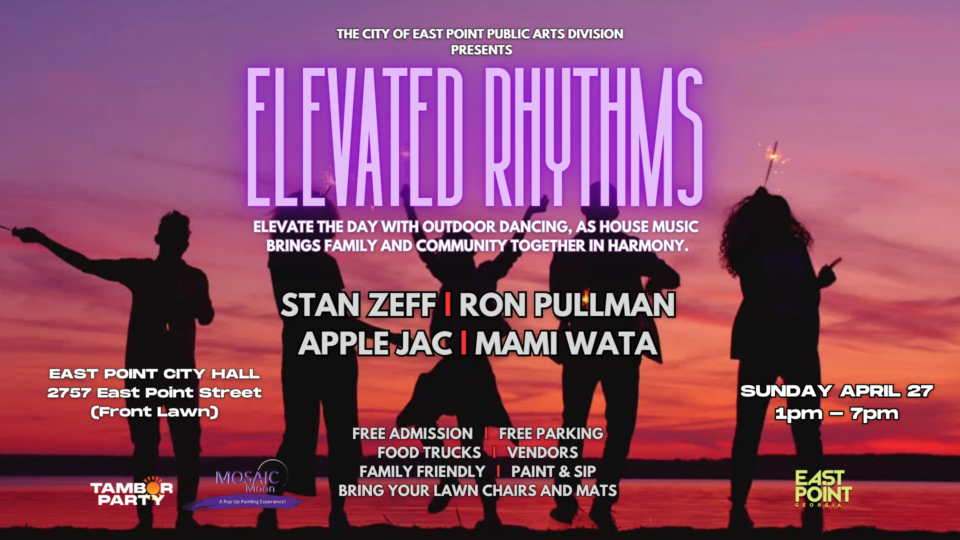 Elevated Rhythms - Sunday April 27 Cover