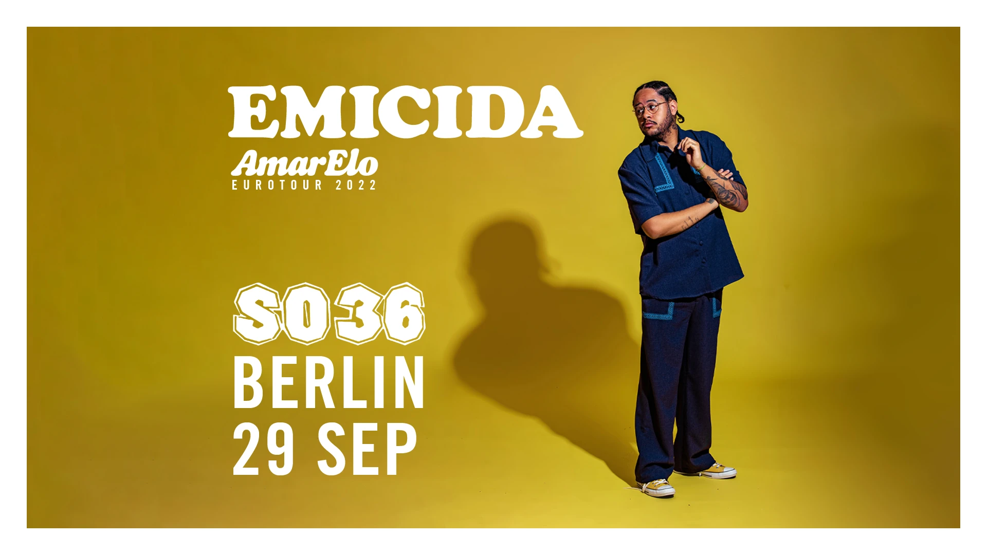Emicida Presents Amar'elo - Berlin Cover
