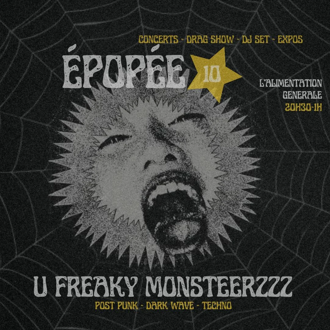 Epopée #10 - U Freaky Monsterzzz Cover