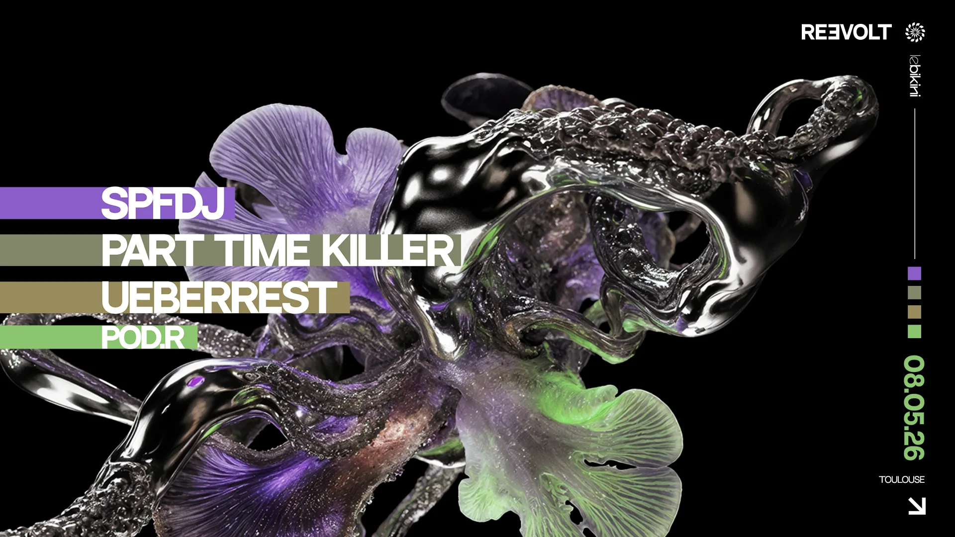 Reevolt: Spfdj - Part Time Killer - Ueberrest - Pod.R Cover