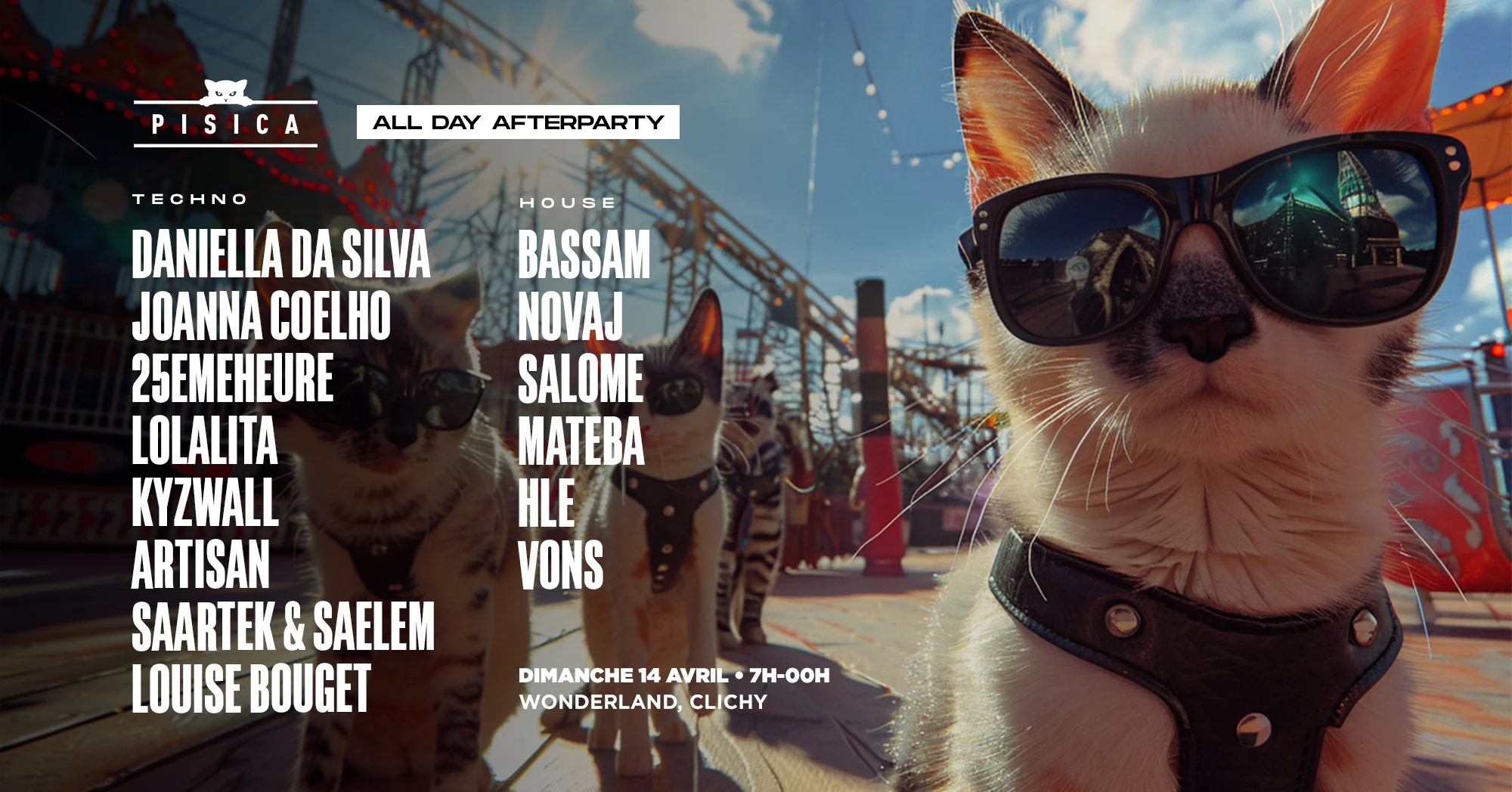 Pisica Open Air : Wonderland All Day Afterparty Cover