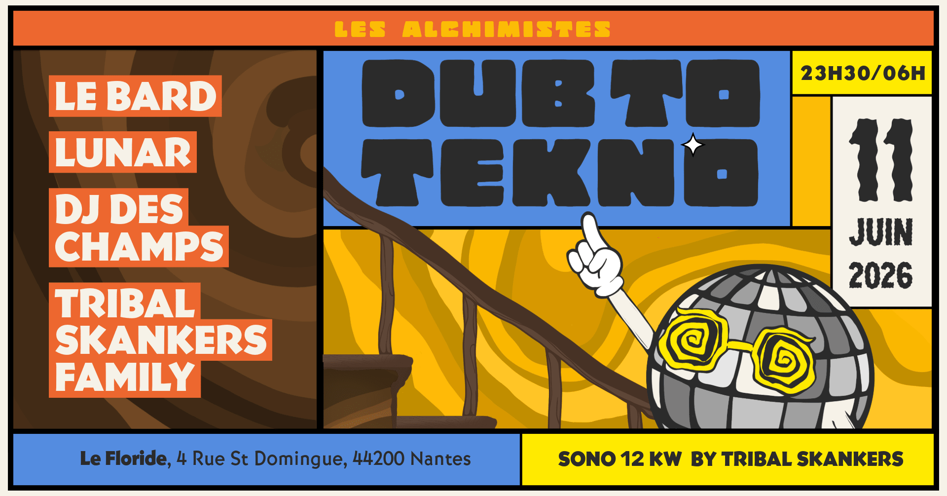 Les Alchimistes : Dub To Tekno Cover