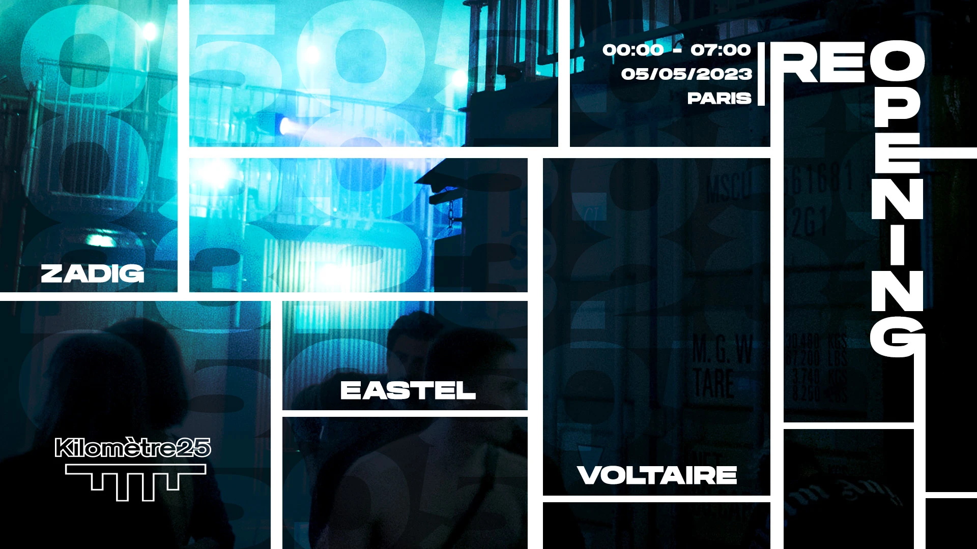 Reopening Kilomètre25 - La Nuit Des Résident·E·S Cover