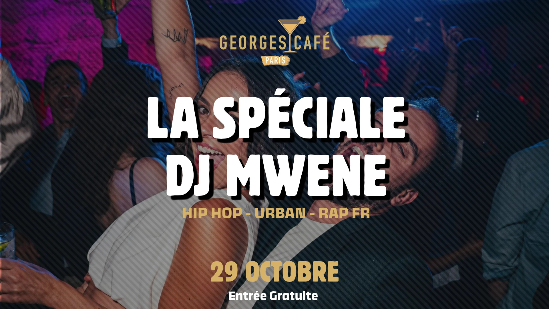 Speciale Dj Mwene - Georges Cafe Cover