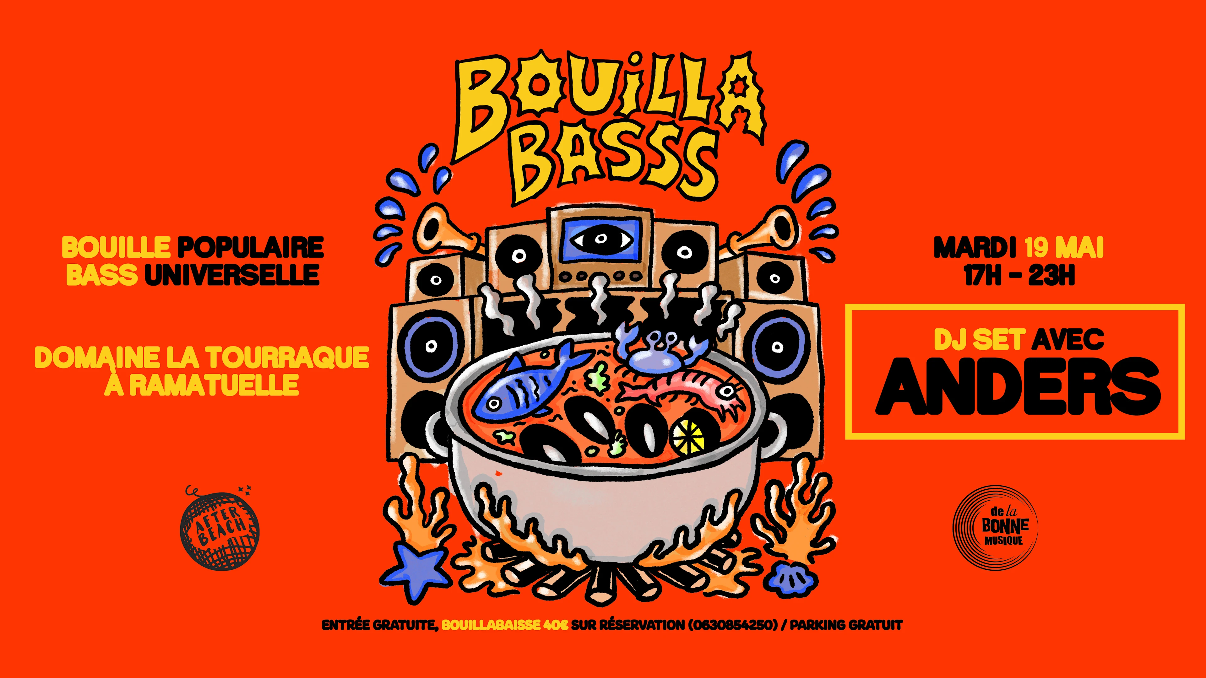 Bouillabasss : Anders (Dj Set) // Domaine La Tourraque Cover