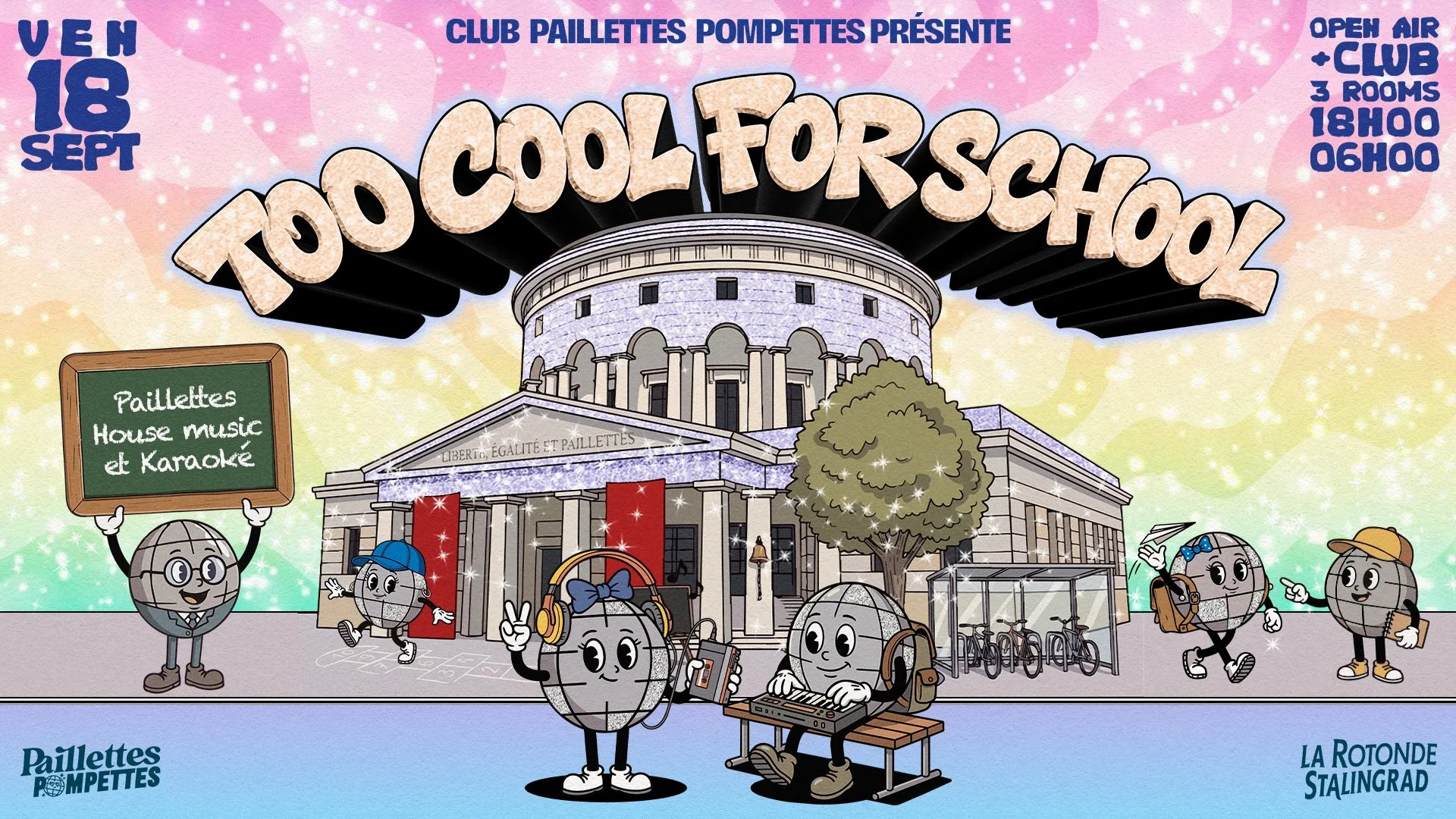 [Places Dispo À L’Entree] - Club Paillettes Pompettes Xxl ✷ Cover
