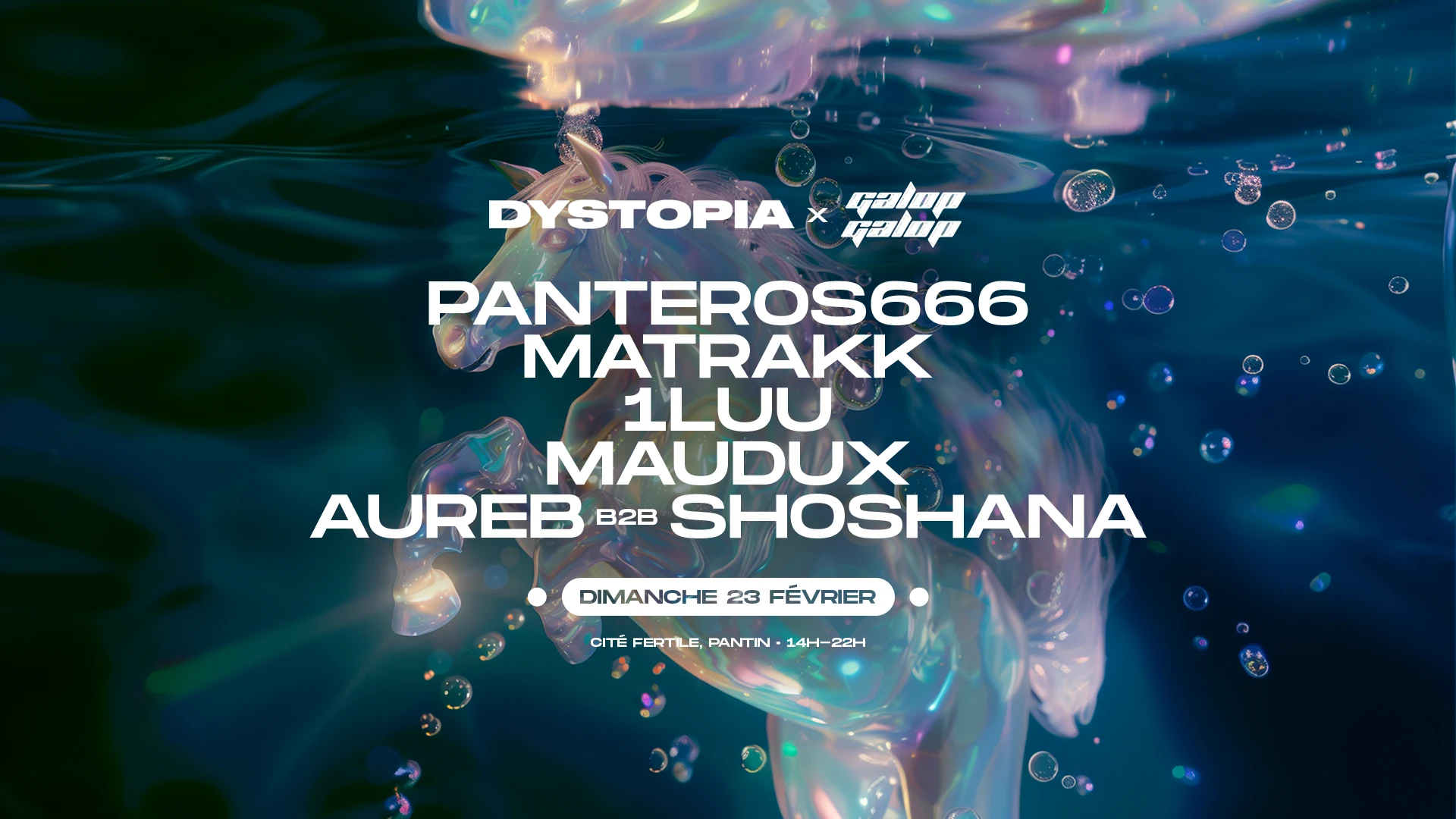 Dystopia X Galop Galop • Panteros666, 1luu, Matrakk & More Cover