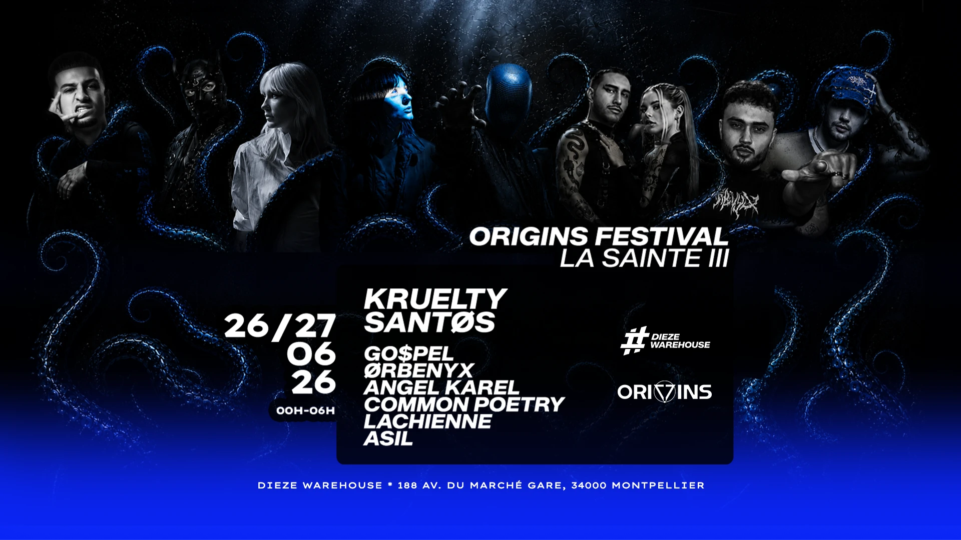 Origins Festival : La Sainte III Cover