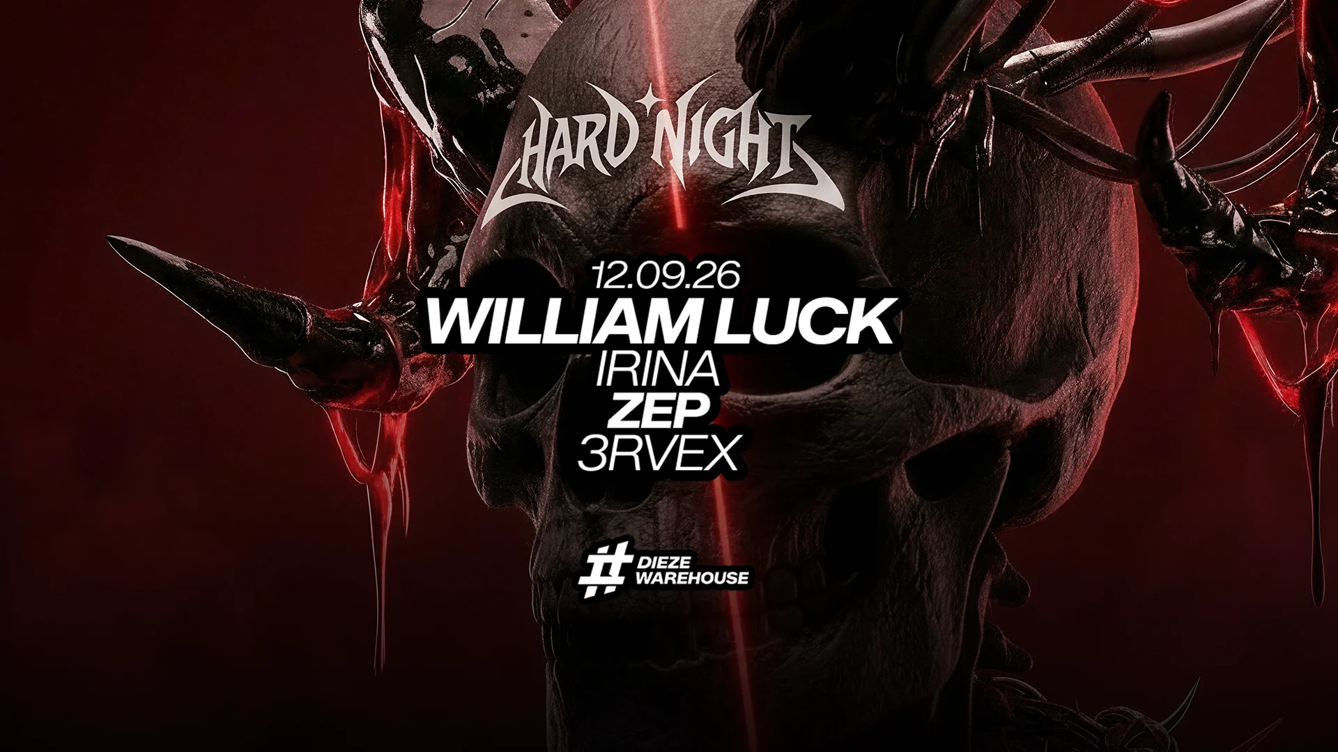 Hard Night : William Luck, And More... Cover