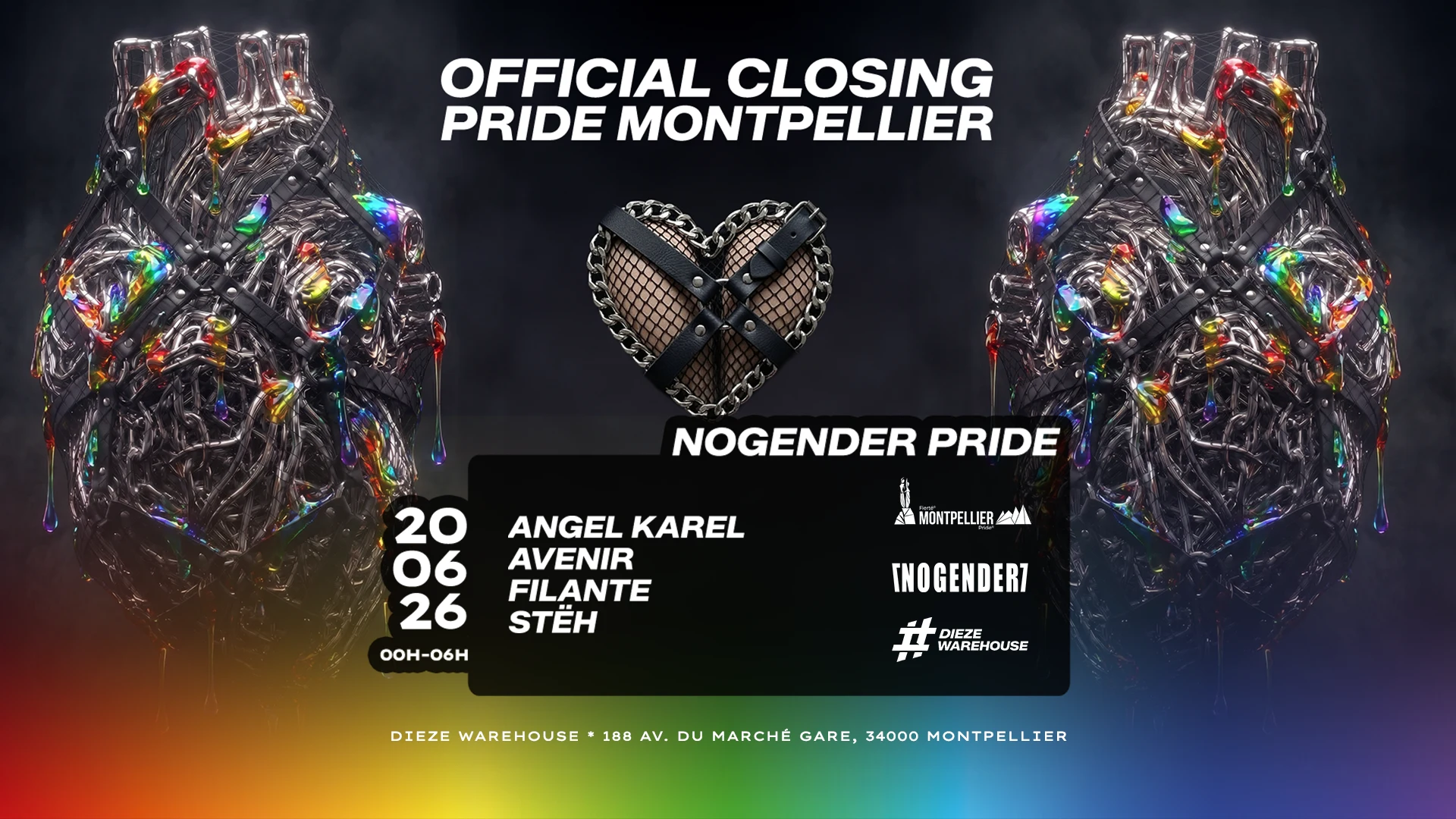 Nogender - Official Closing Pride Montpellier Cover