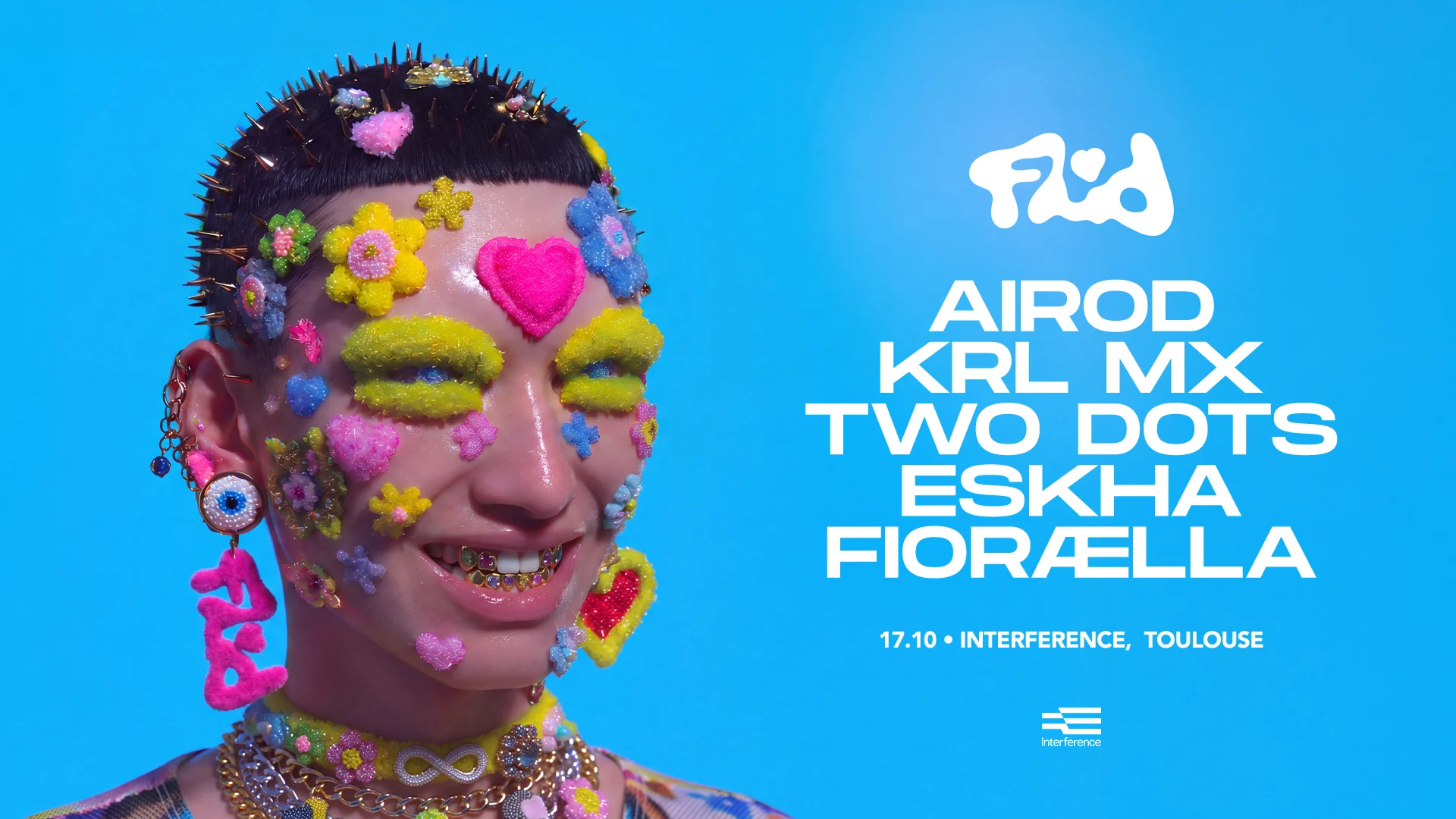 Fluid Presents: Airod, Krl MX, Two Dots, Eskha, Fiorælla Cover