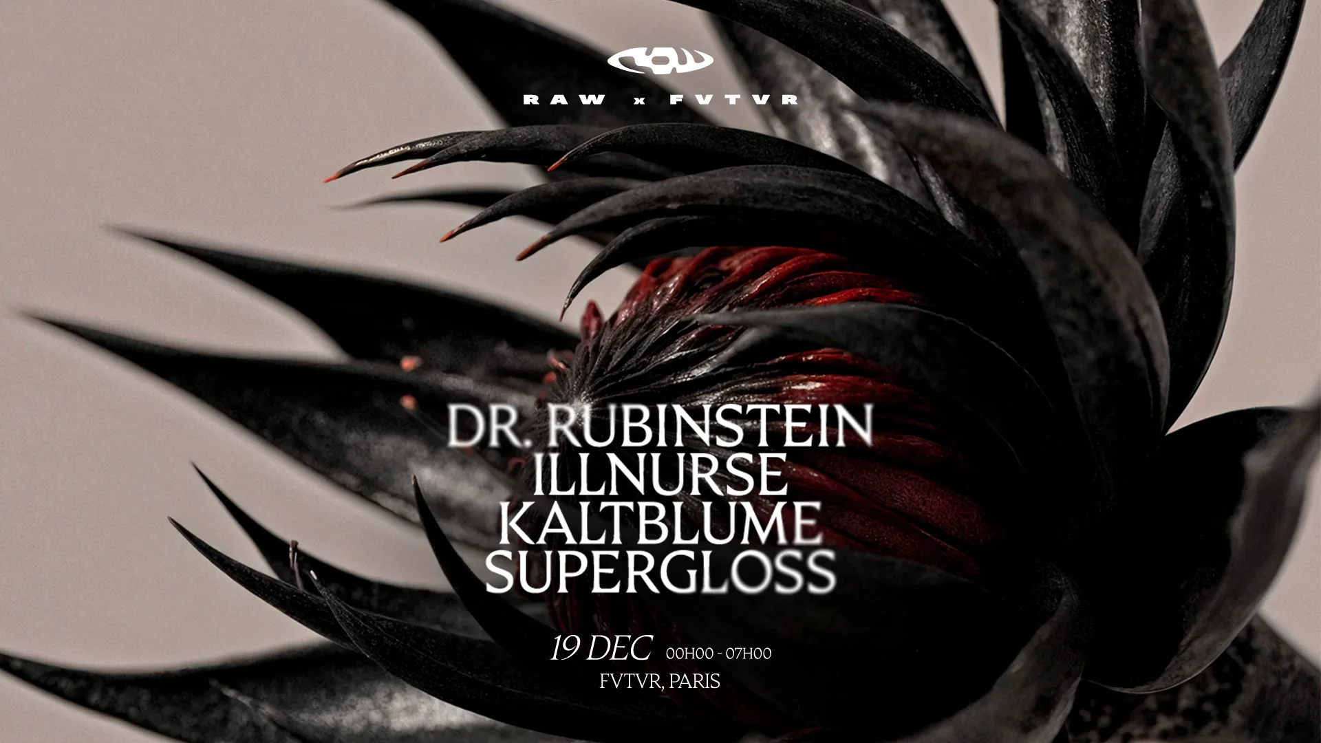 Raw: Dr Rubinstein, Supergloss, Kaltblume, Illnurse Cover