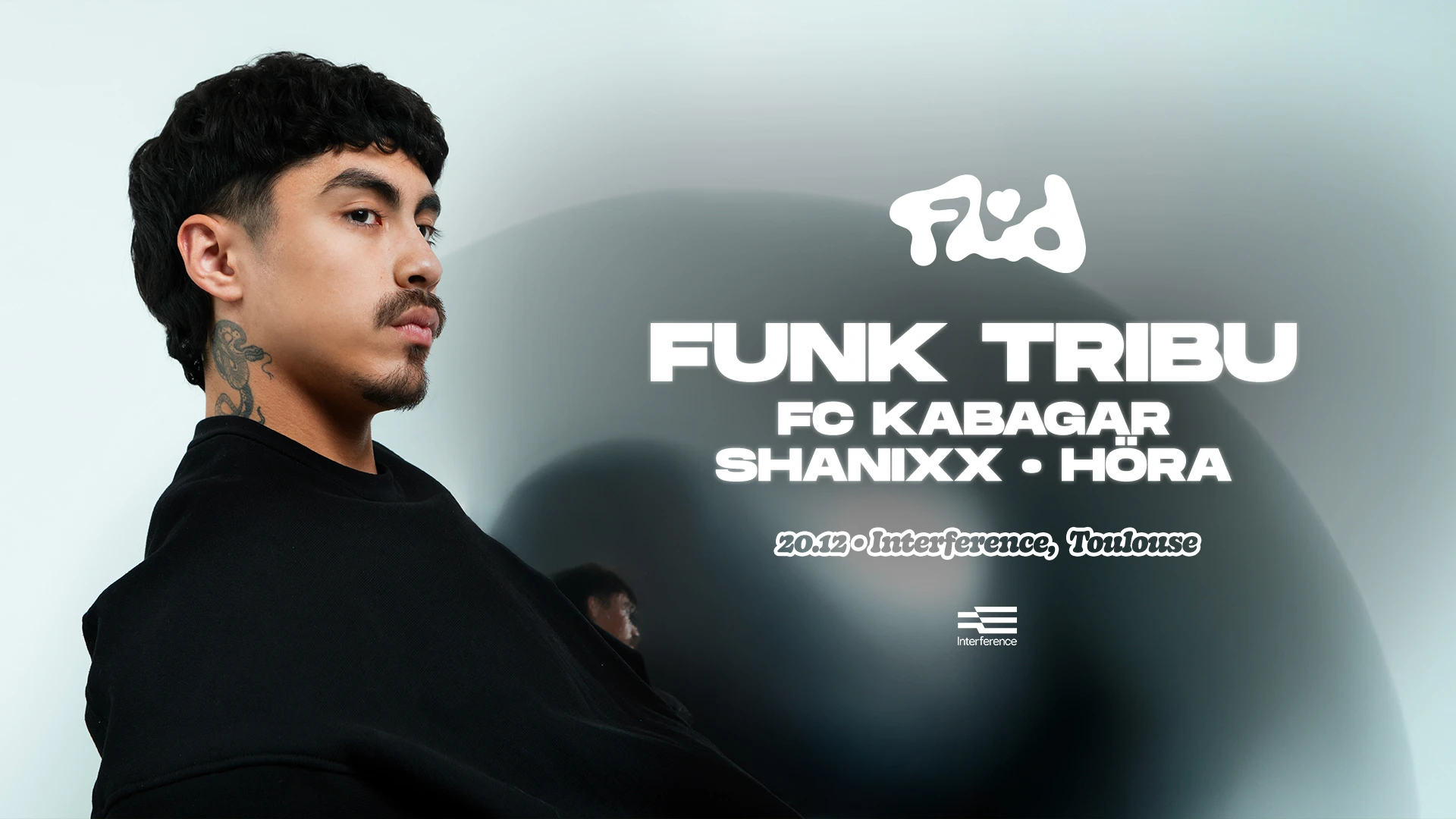 Fluid Presents: Funk Tribu, Shanixx, Fc Kabagar, Höra Cover