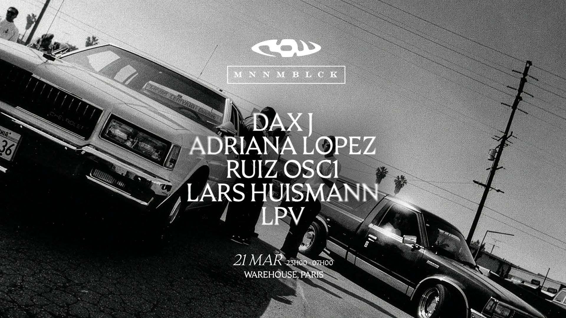 Raw X Monnom Black • Dax J, Adriana Lopez, Lars Huismann... Cover