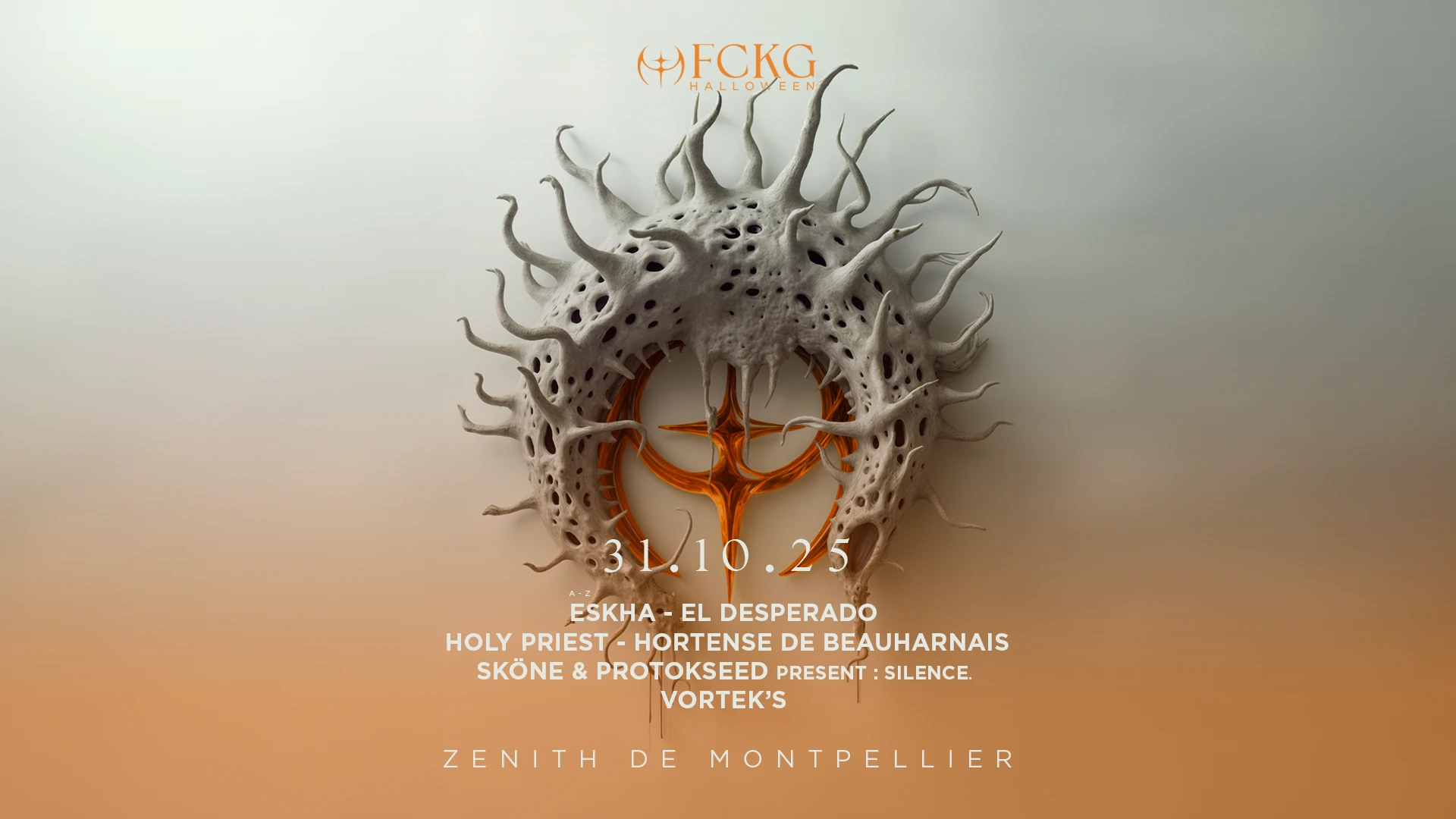 Fckg Halloween 2025 - Zénith Sud Cover
