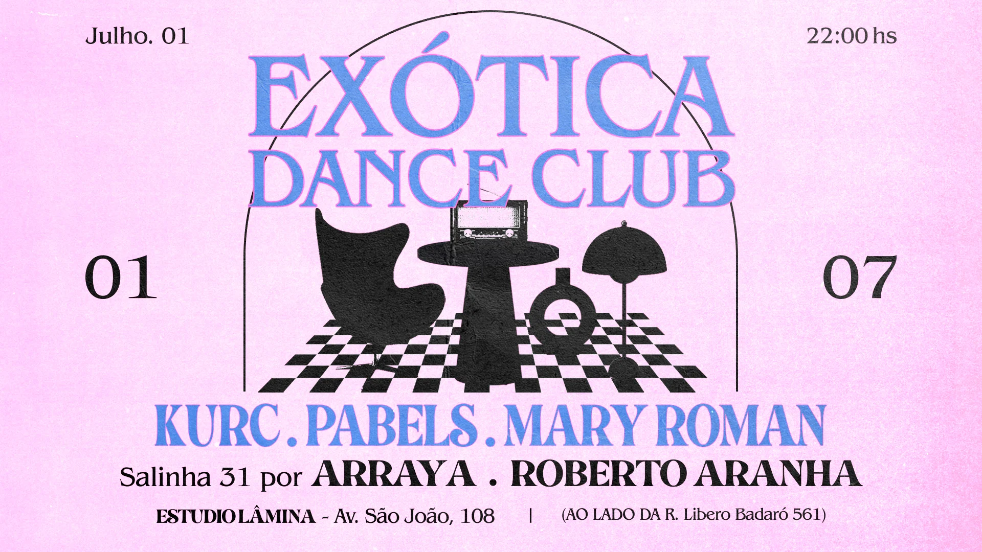Exótica Dance Club  - 01.07 Cover