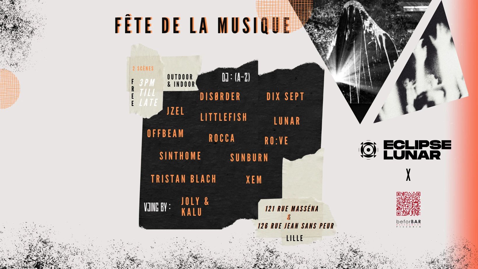 Eclipse Lunar: Fête De La Musique Open Air + Indoor Cover