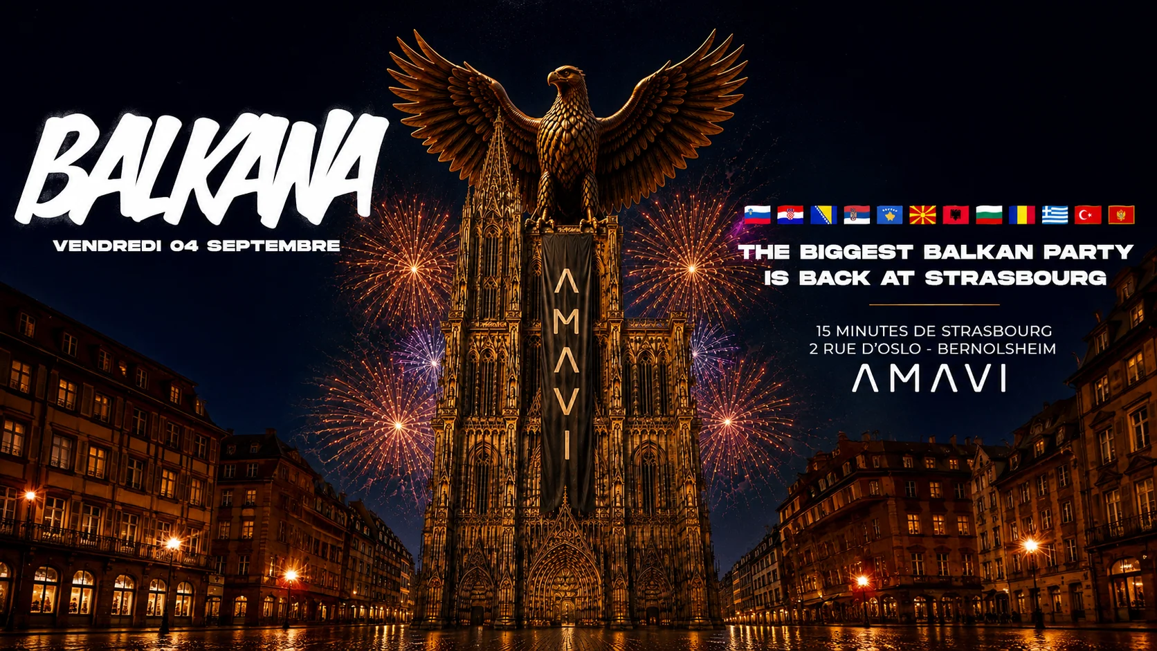 Balkana - Strasbourg Amavi Cover