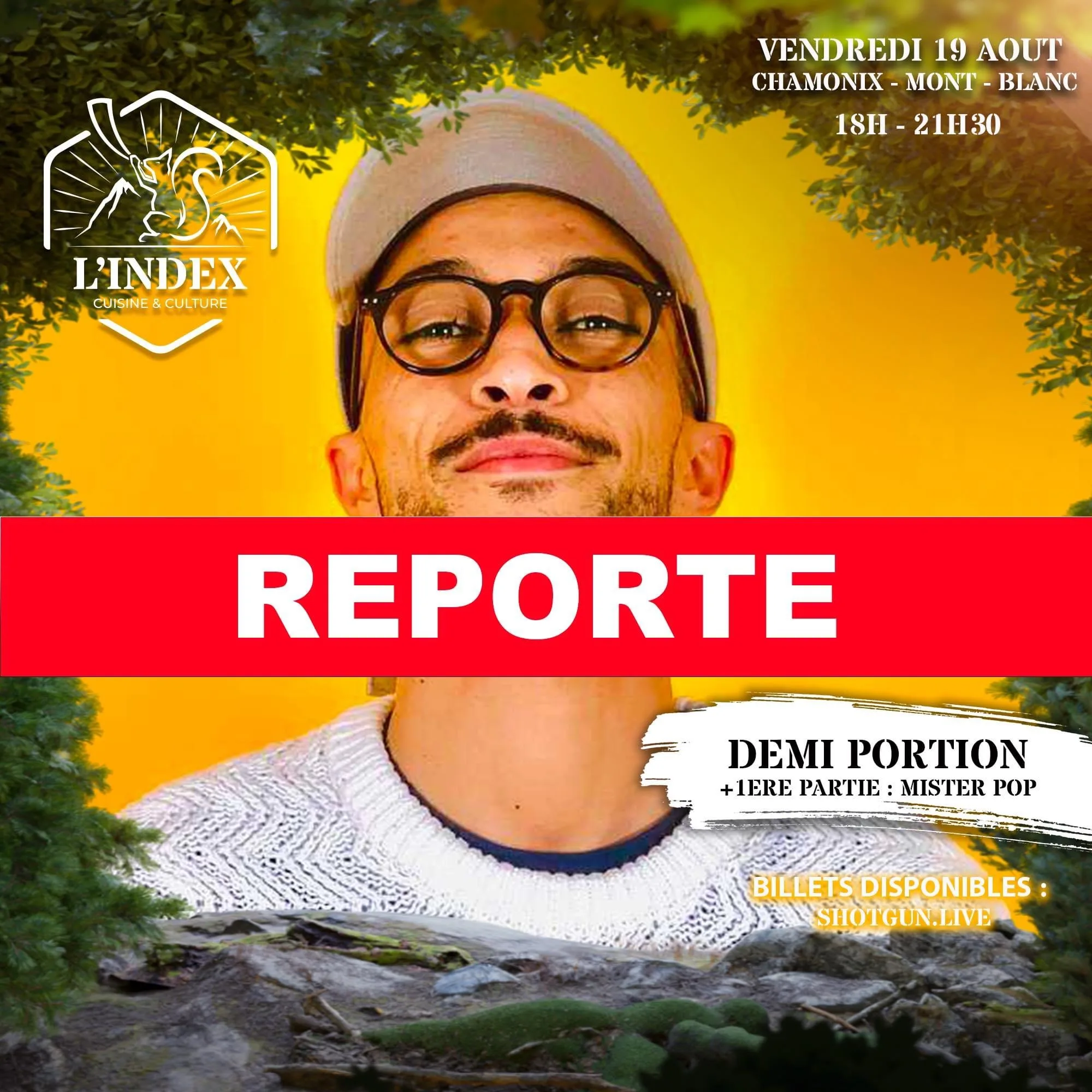 Reporté: L’Index Invite Demi Portion Cover