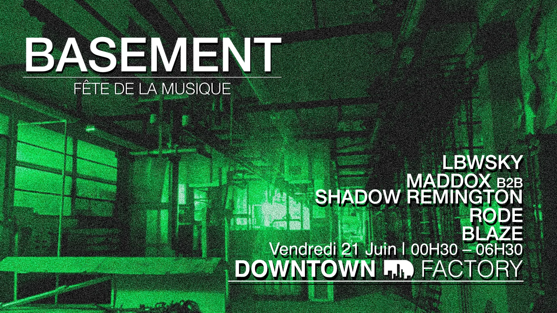 Basement – Fête De La Musique Cover