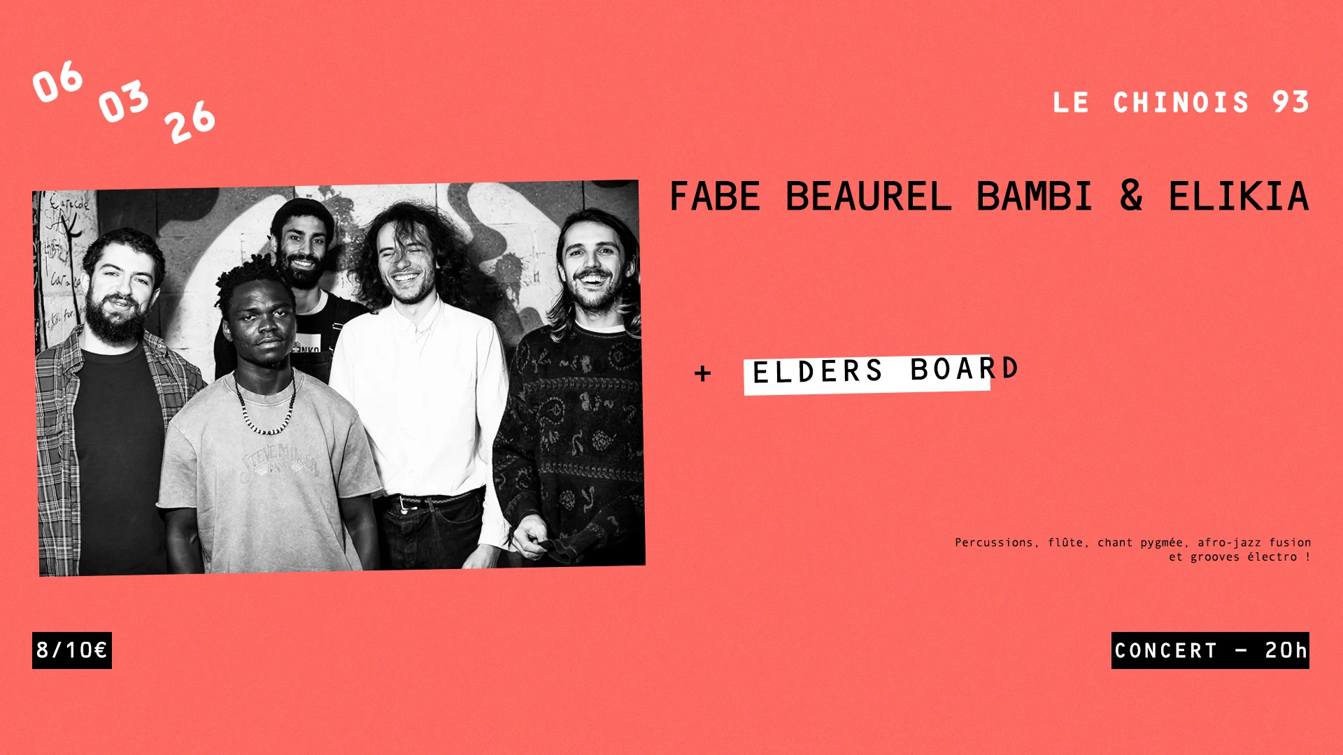 Fabe Beaurel Bambi & Elikia + Elders Board Cover