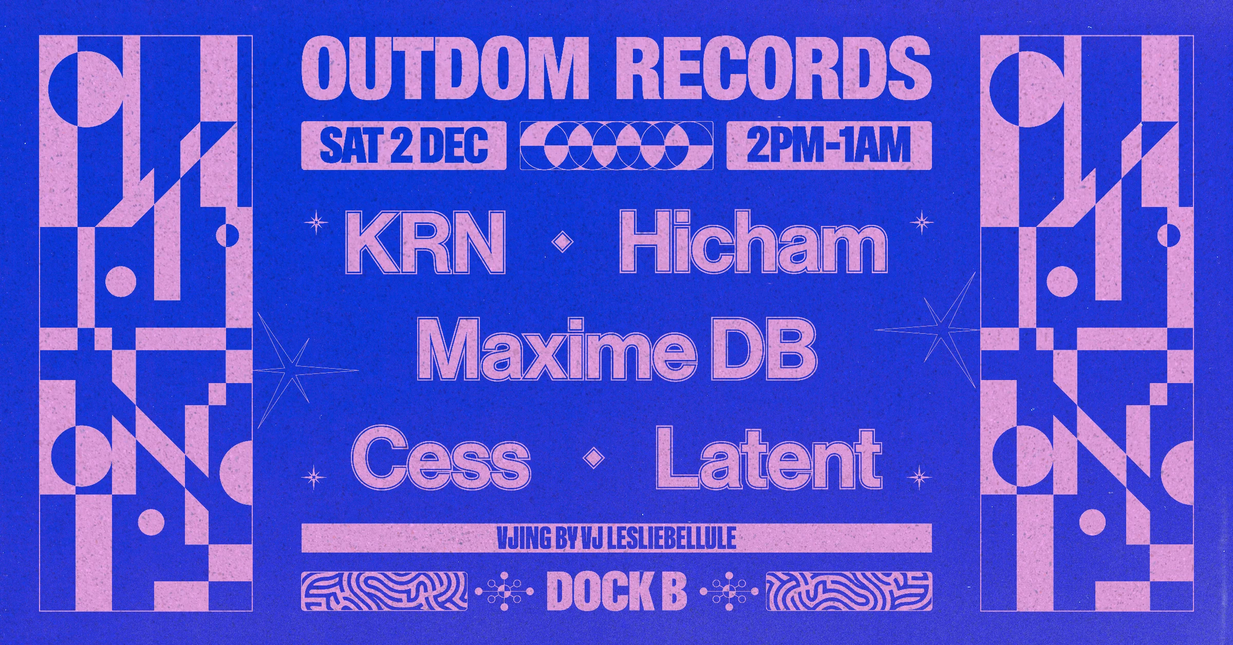 Outdom Records : Krn, Maxime Db, Hicham, Cess, Latent Cover