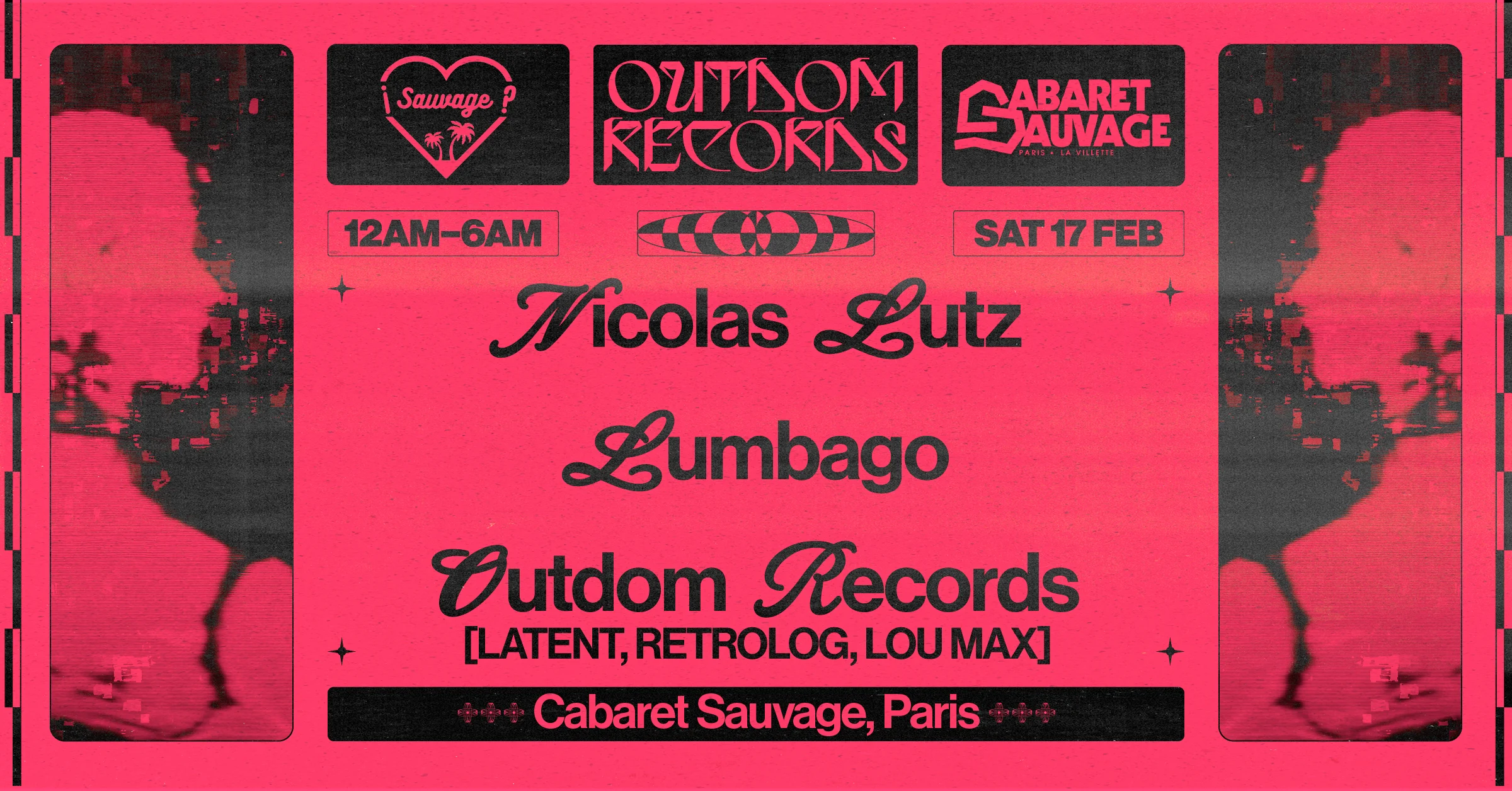 ¡Outdom Sauvage: Nicolas Lutz / Lumbago / Outdom? Cover