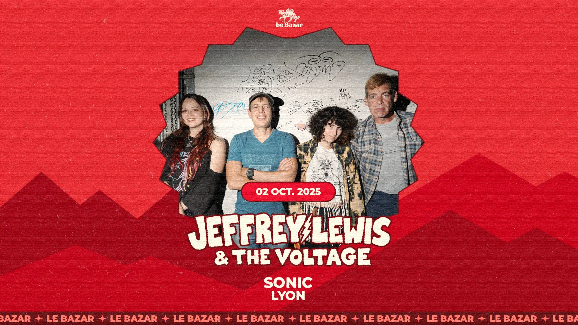 Jeffrey Lewis & The Voltage Cover