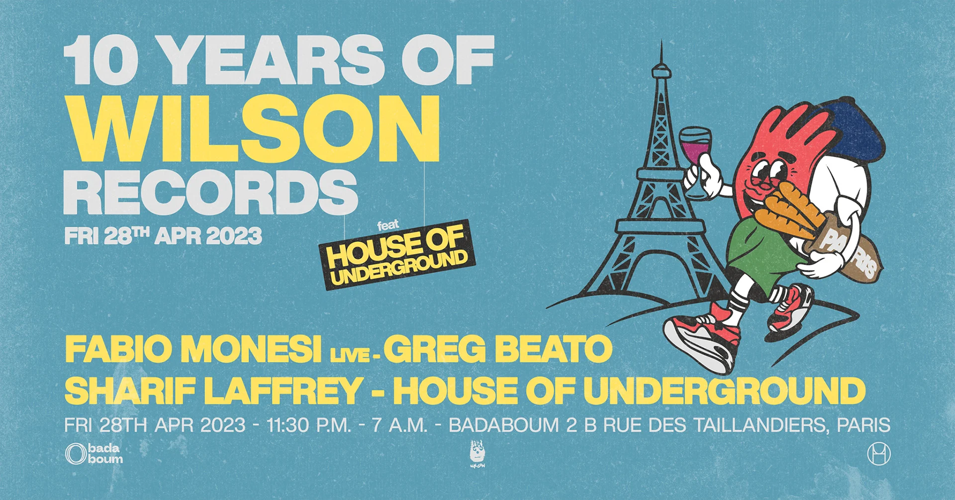 10 Years Of Wilson Records — Fabio Monesi (+) Many More Cover