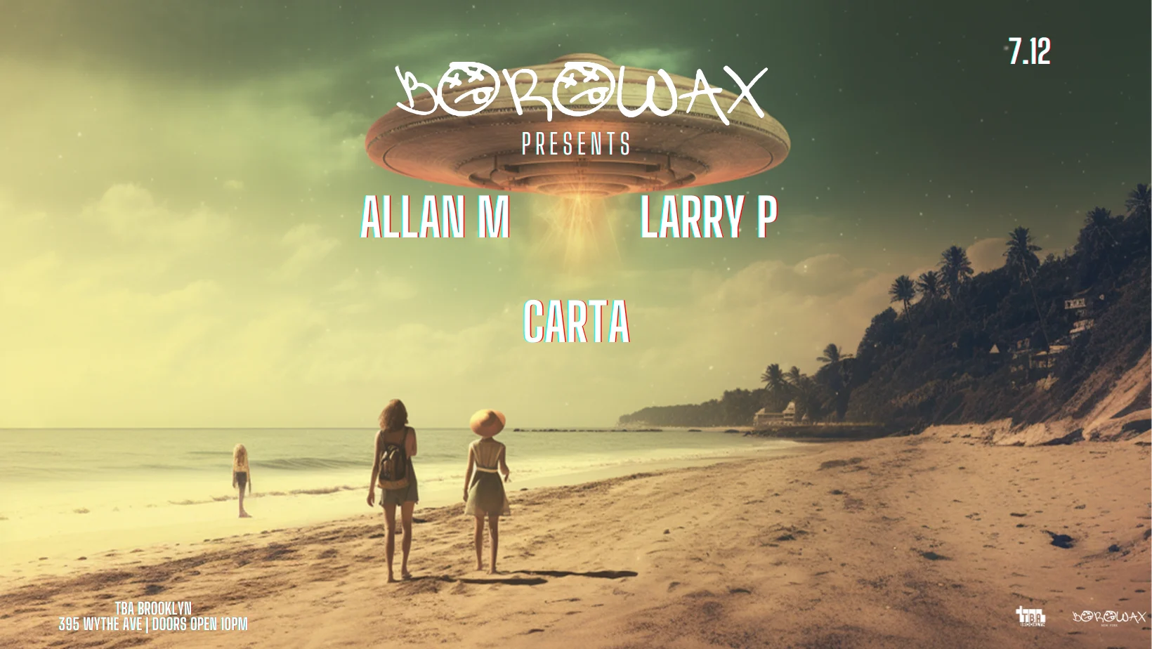 Borowax Presents: Carta, Allan M, Larry P Cover