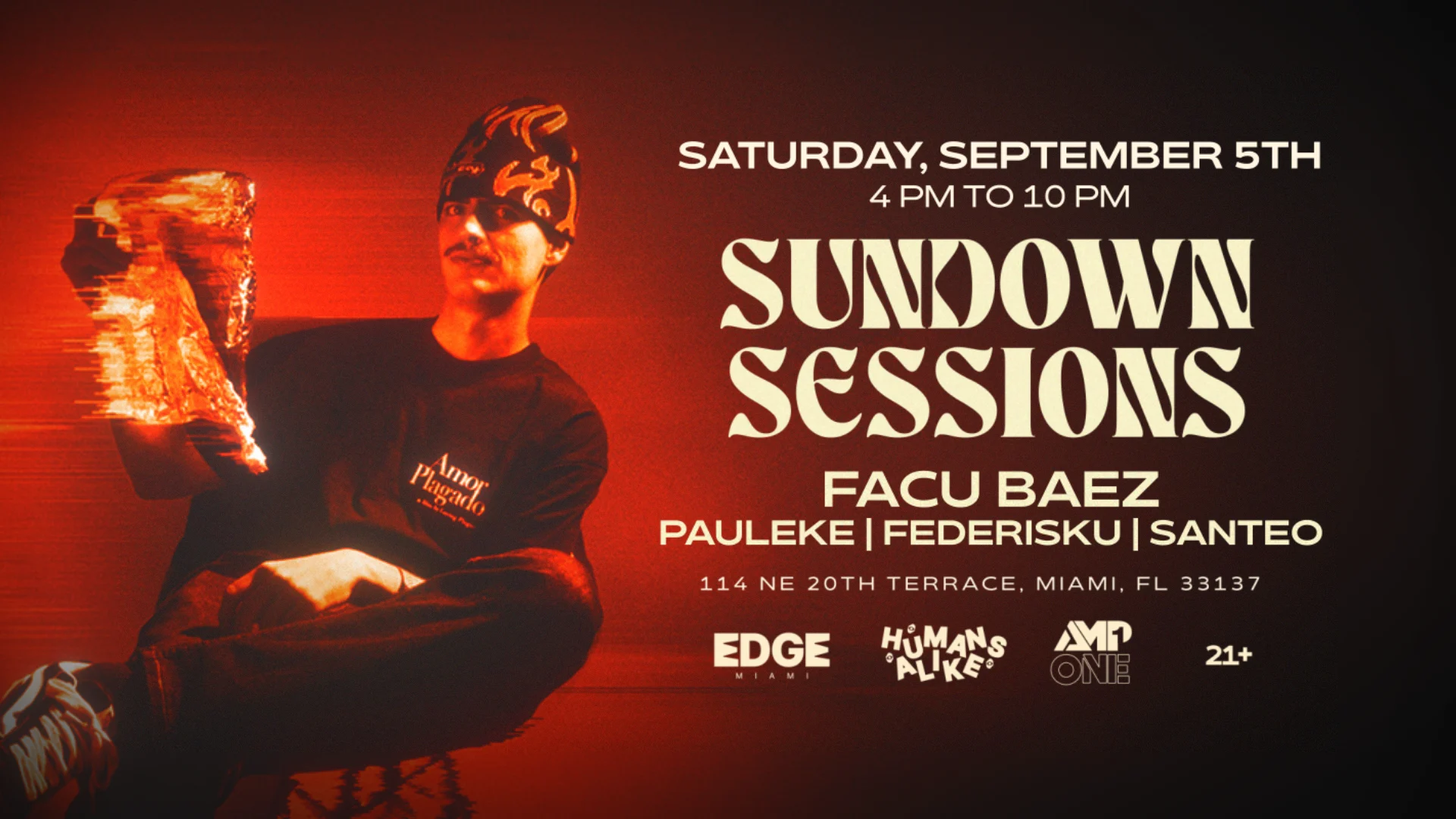 Sundown Sessions - Facu Baez Cover