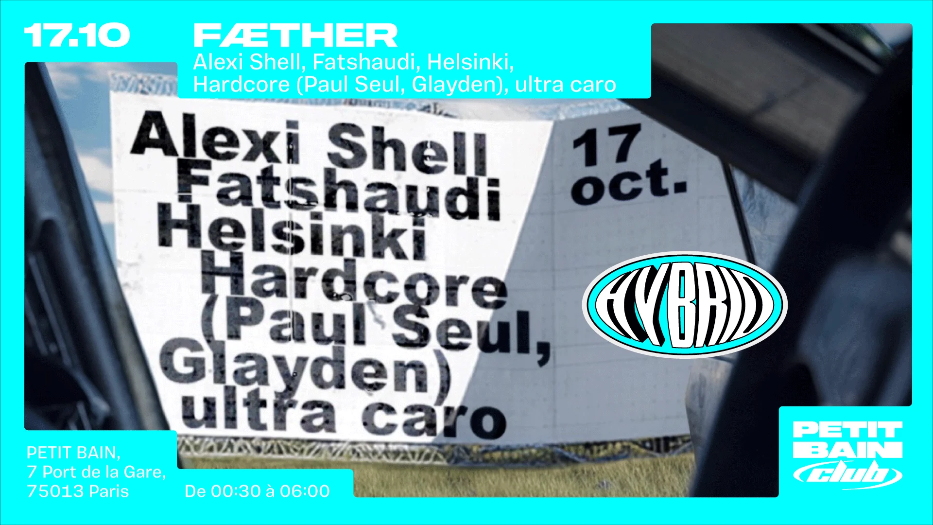 Fæther : Ultra Caro+Fatshaudi+Alexi Shell+Helsinki Hardcore Cover