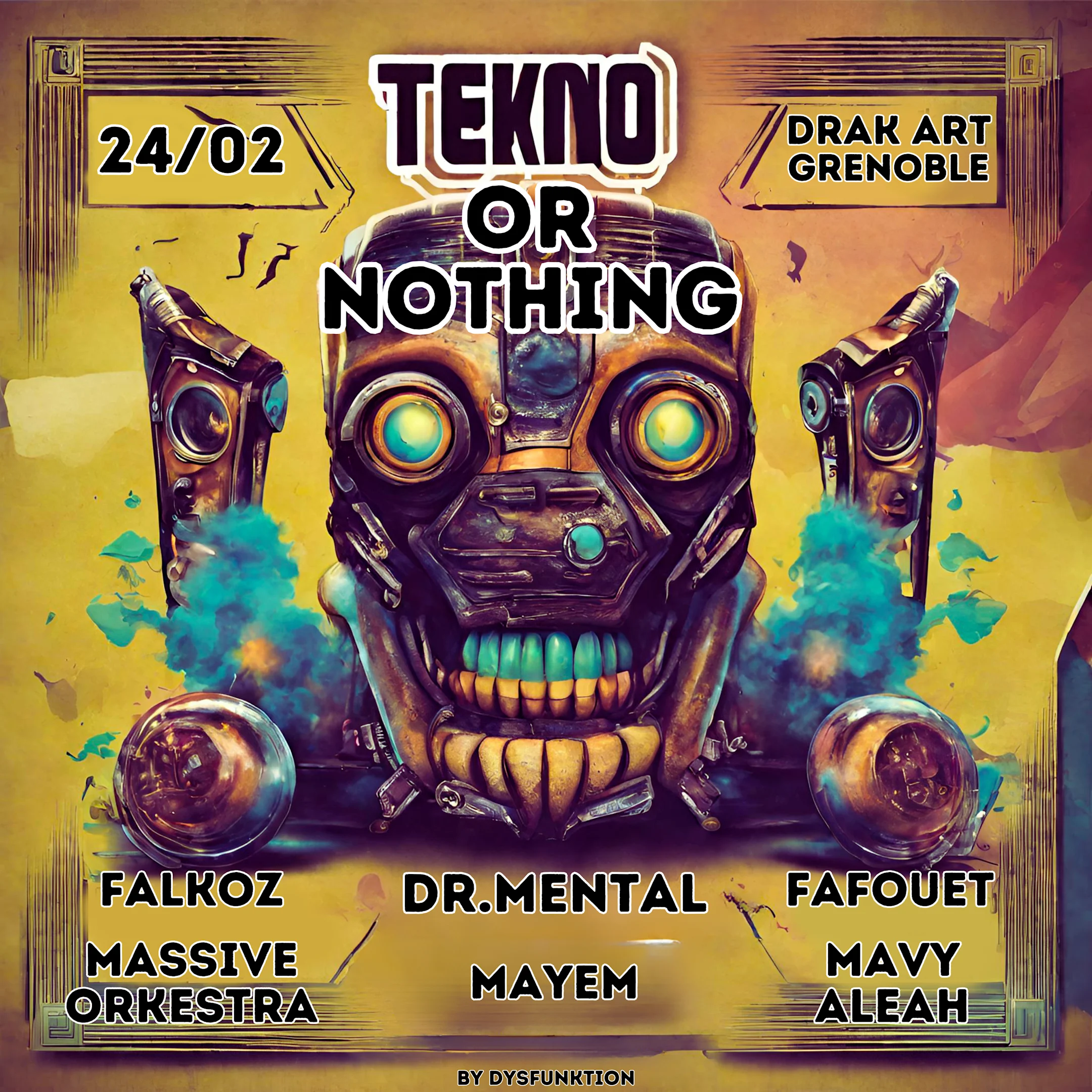 Tekno Or Nothing Cover