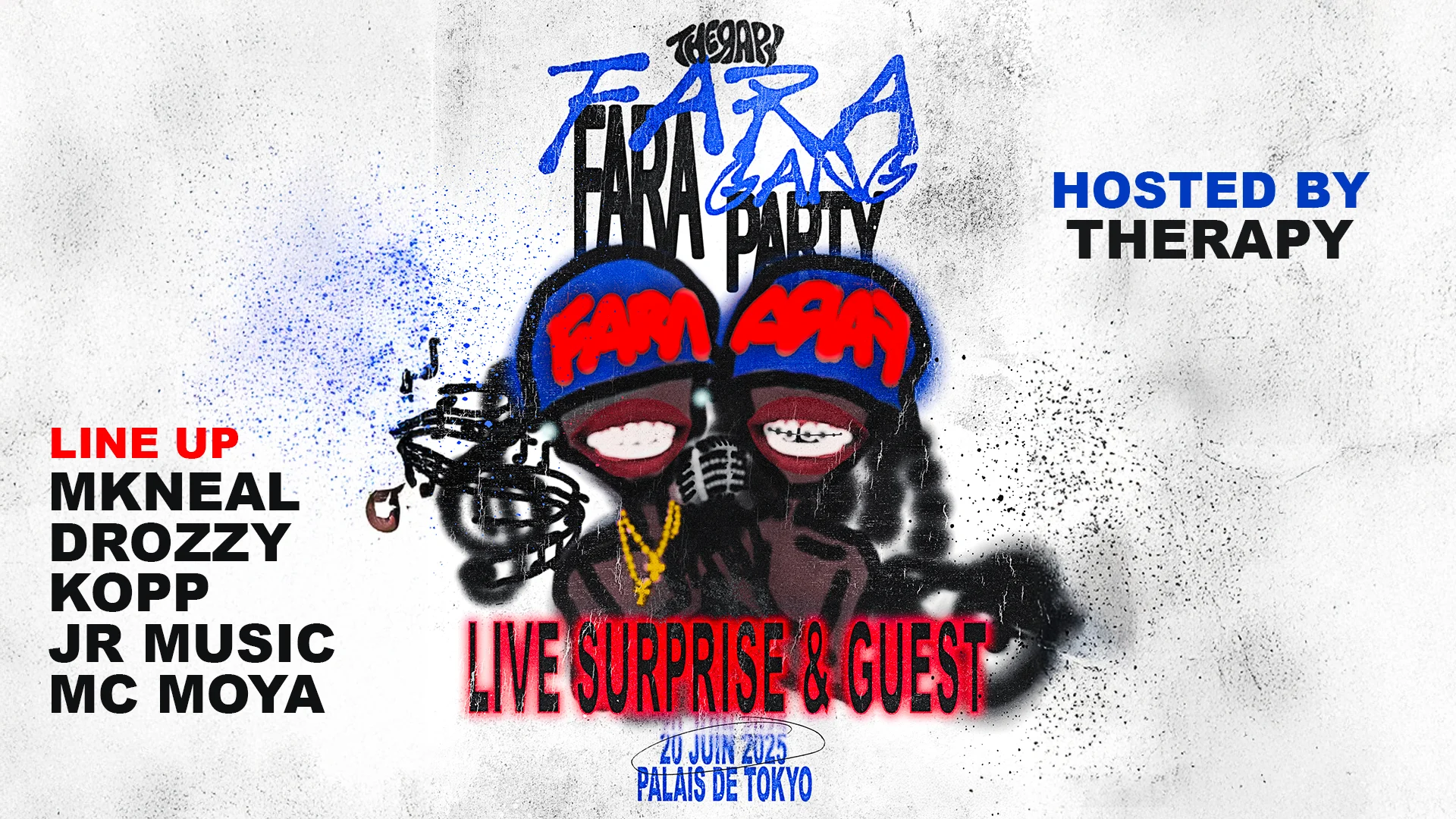 Therapy X Farafara Gang Party @Yoyo | 20 Juin Cover