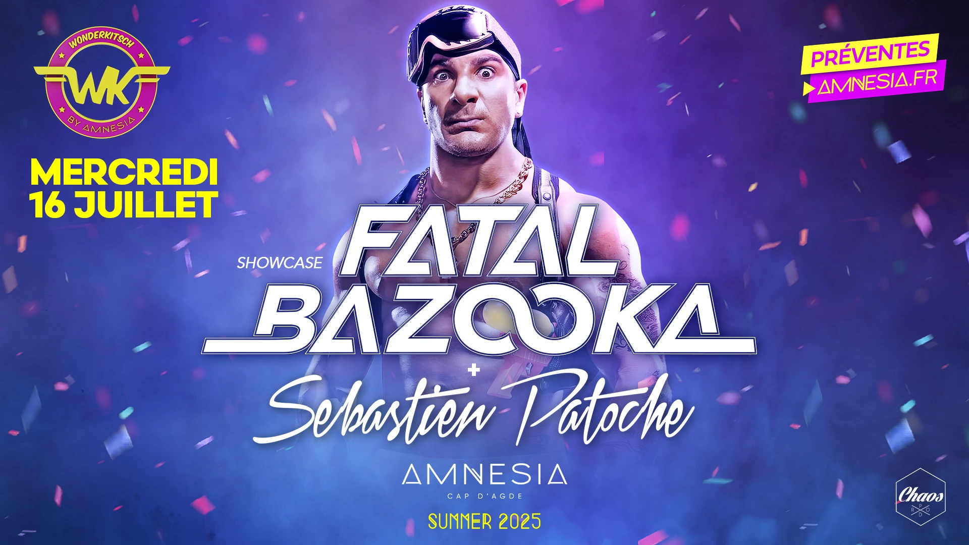 Fatal Bazooka @ Amnesia Cover