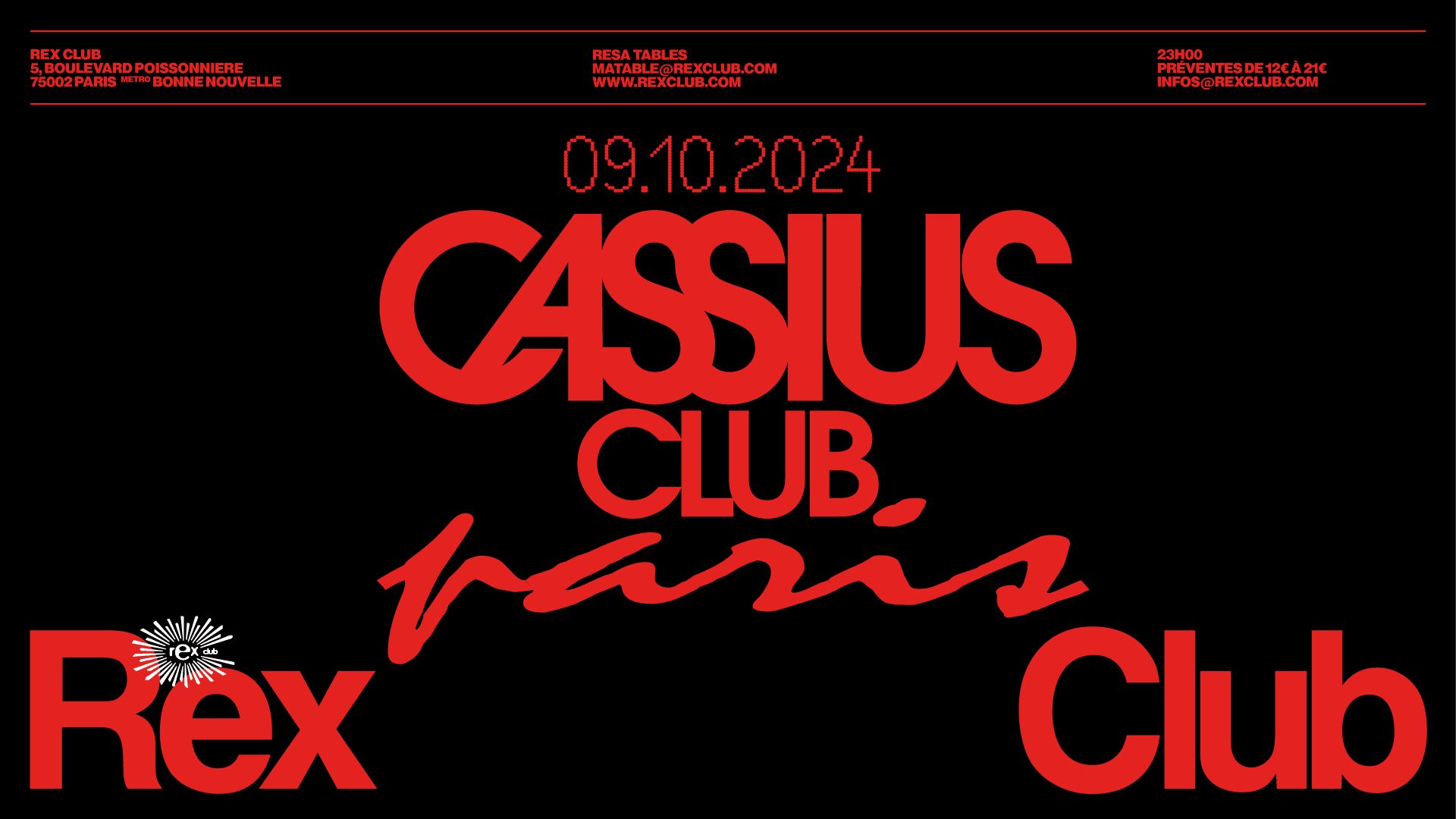 Cassius Club Paris Cover