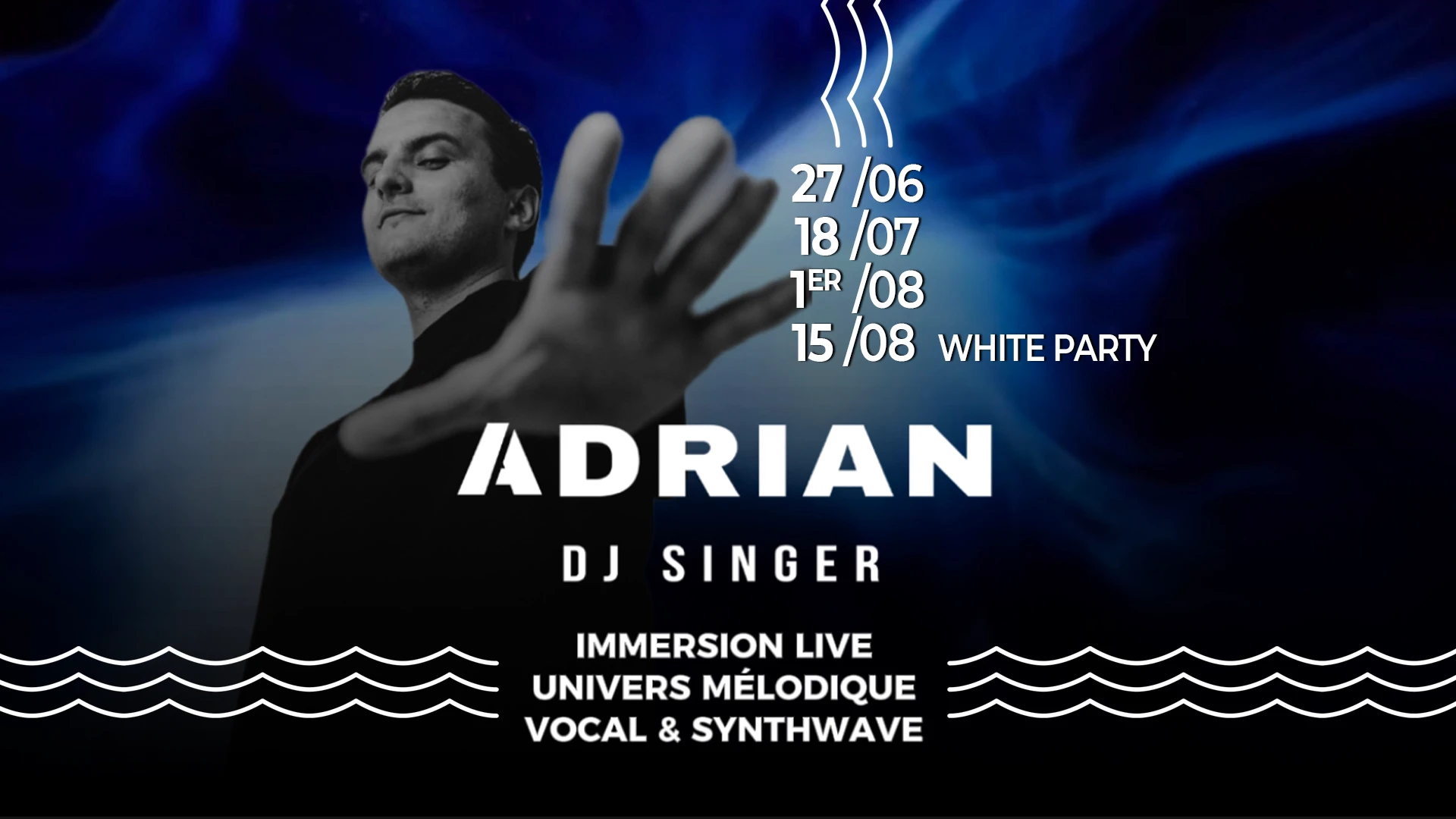 18/07 We Love Live : Adrian, Dj Singer Cover