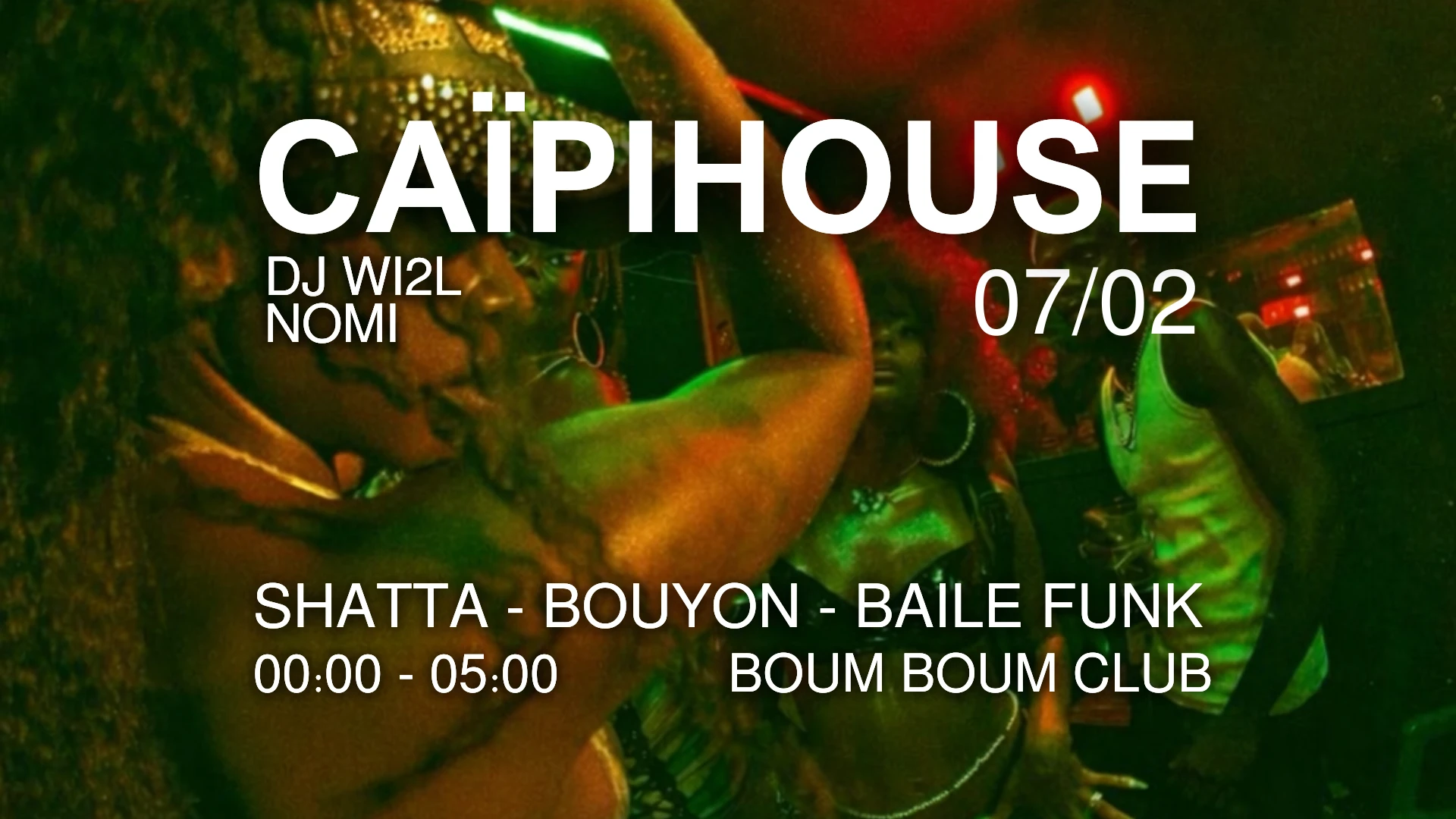 Caïpihouse : Dj Wi2l - Nomi Cover
