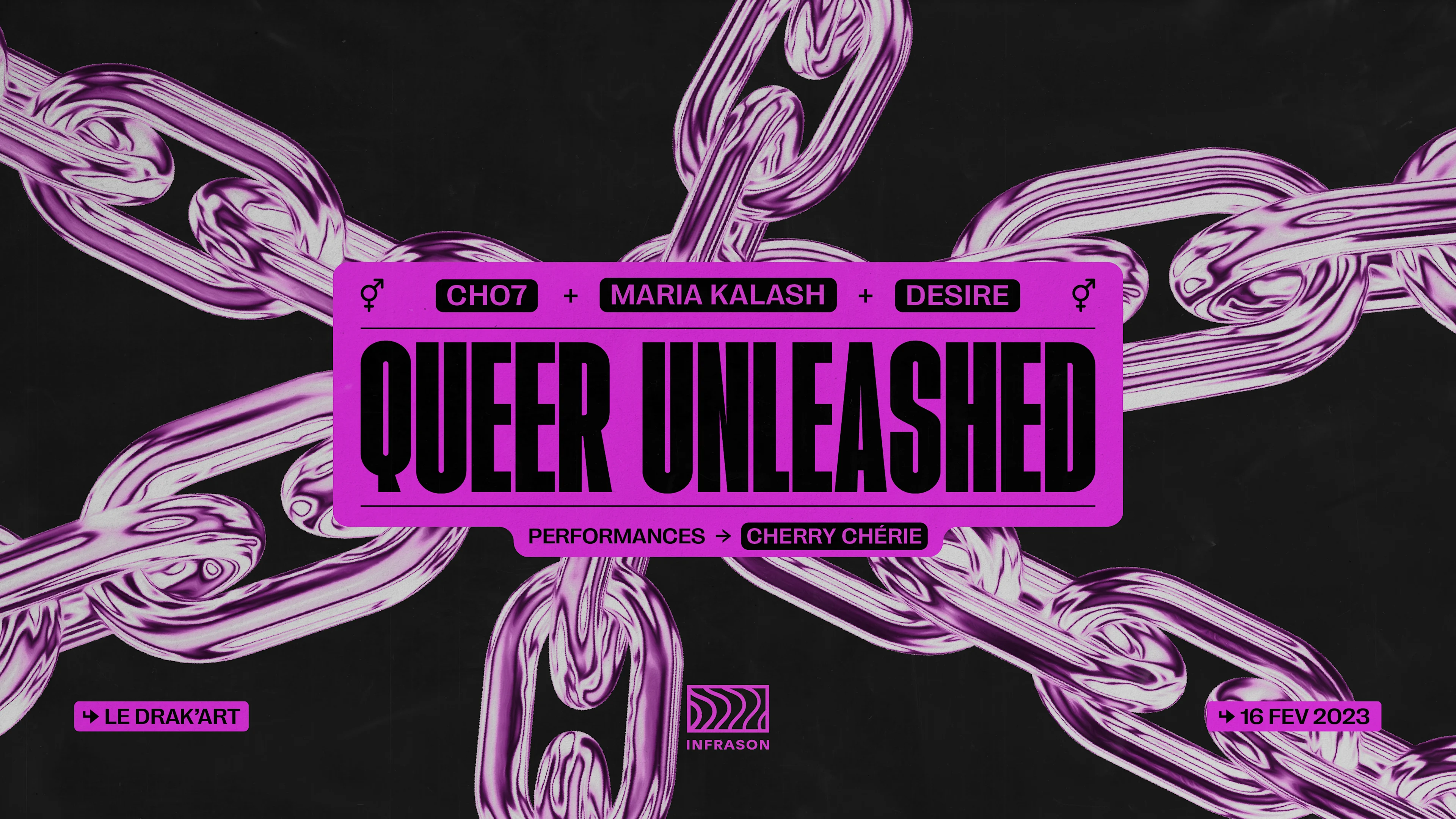 Queer Unleashed | Cho7 + Desire + Maria Kalash Cover
